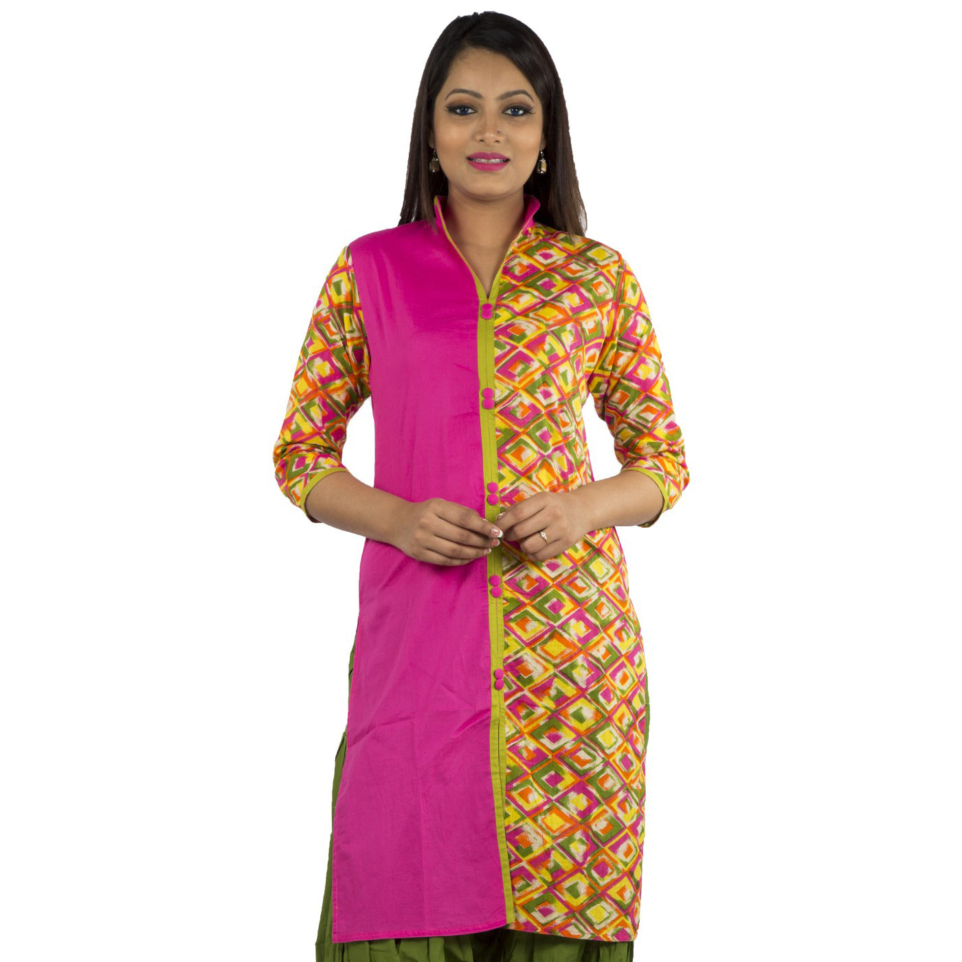 JK Fuchsia Kurta - Vintage India NYC