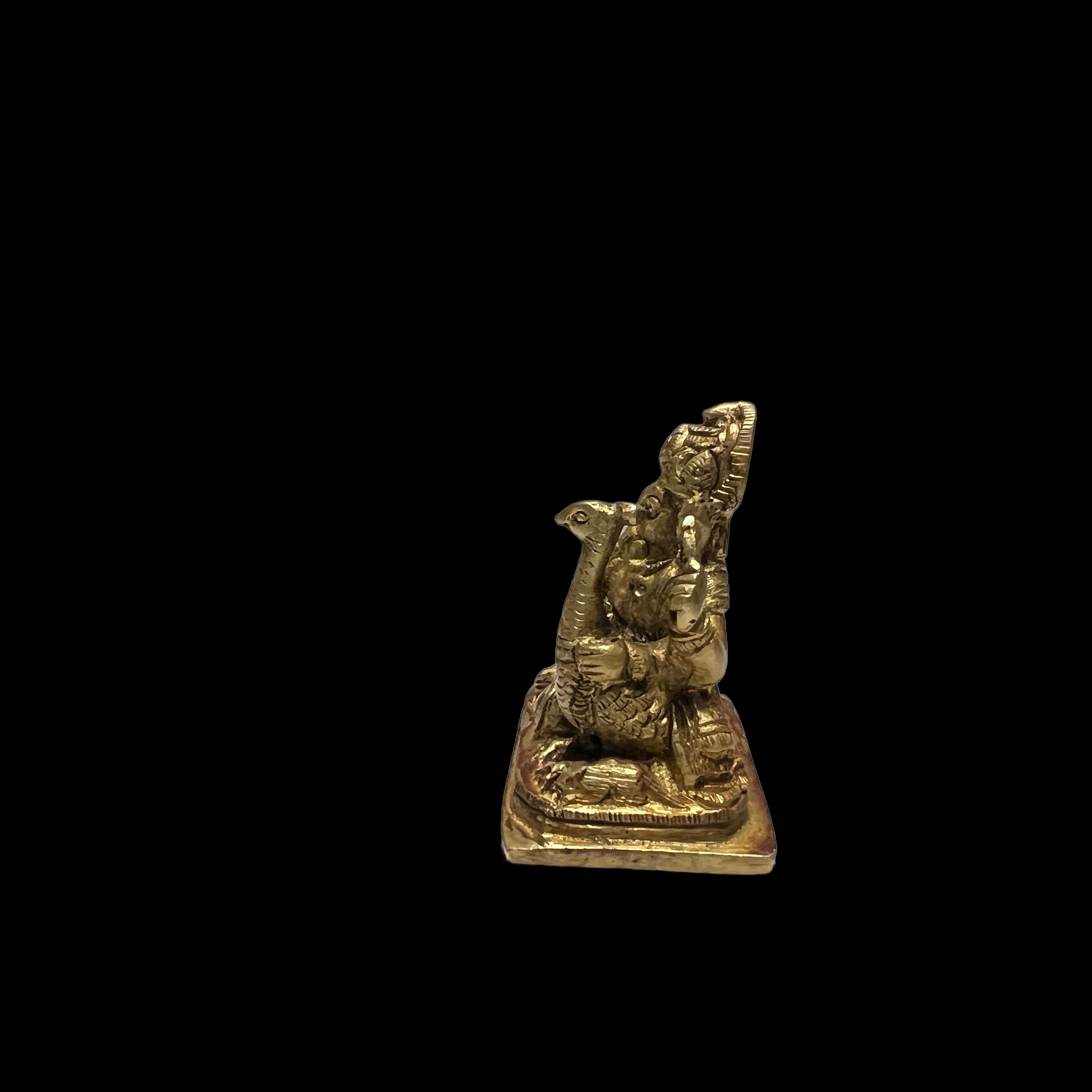 GM Bronze Ganesh 212 Statue - Vintage India NYC