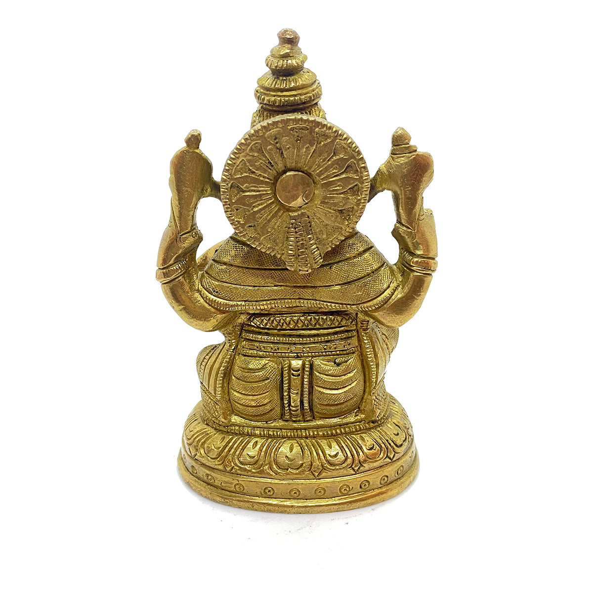 GM Brass Ganesh 5 in - Vintage India NYC