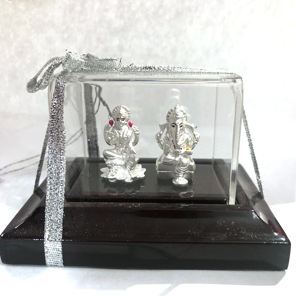 Silver Laxmi Ganesh 99 - Vintage India NYC