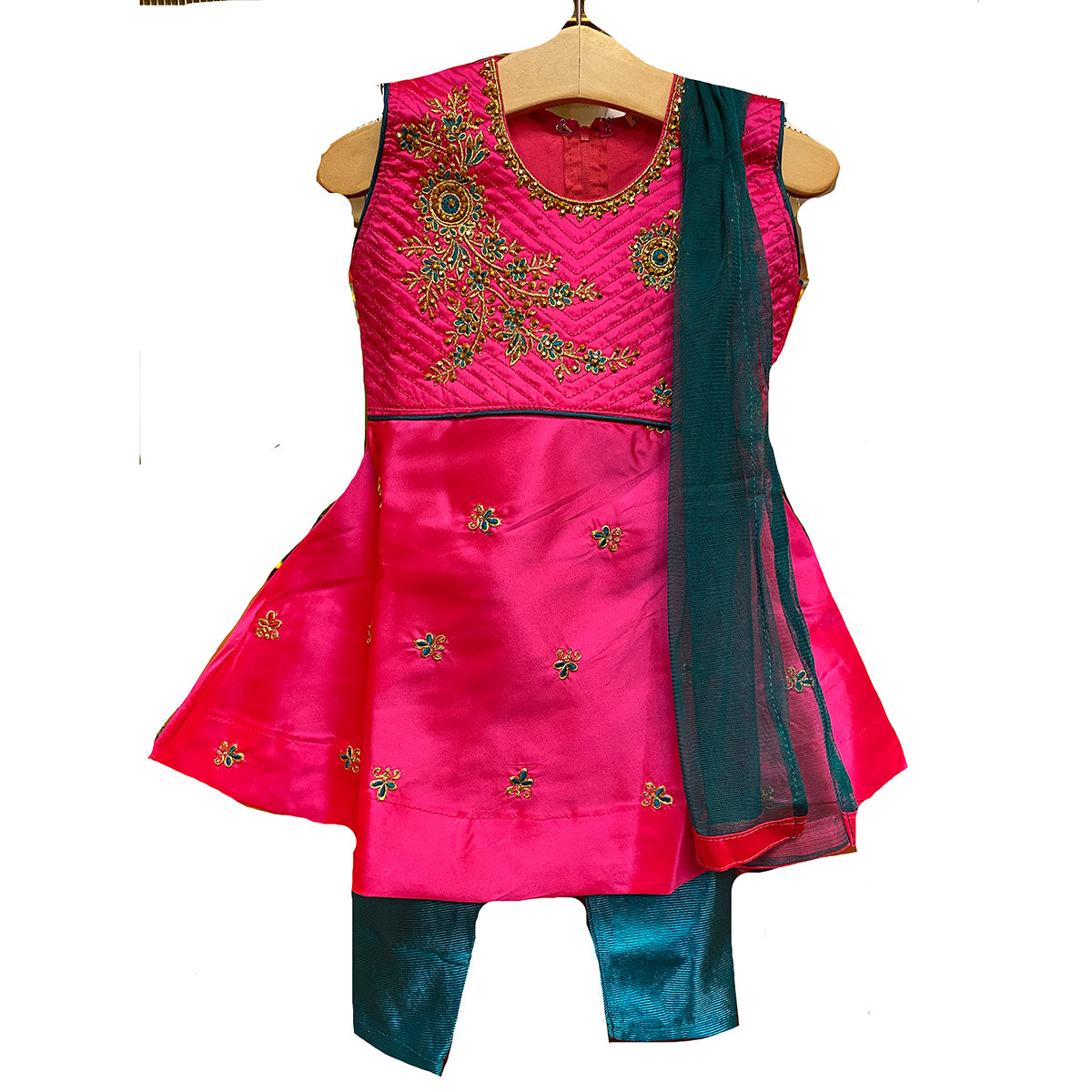 DT Girls Anarkali 12-16 - Vintage India NYC