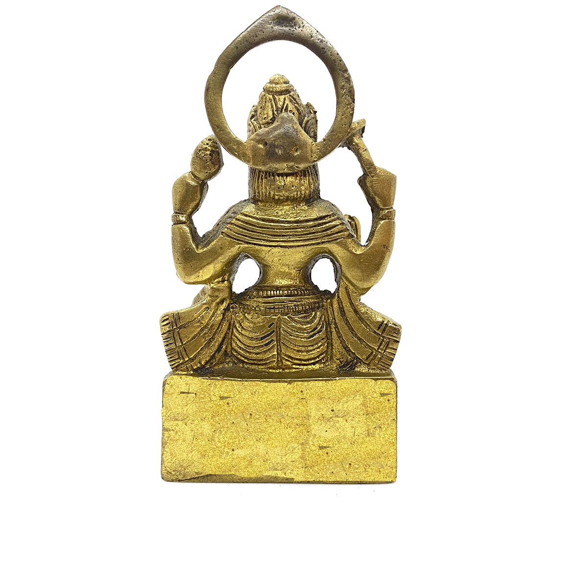 GM Brass Vishnu 5.75 - Vintage India NYC