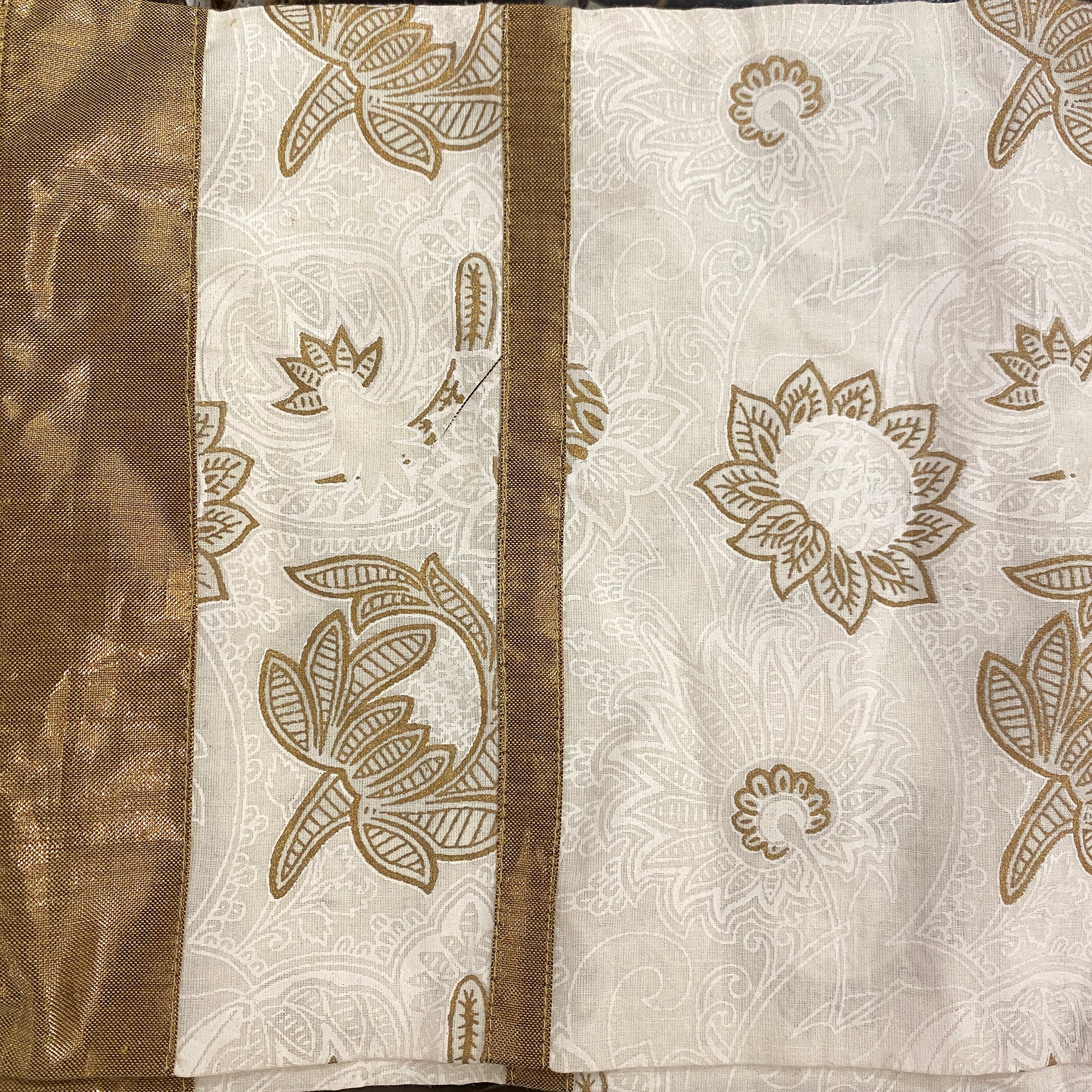 Small Bolster Pillows w/ Insert - Vintage India NYC