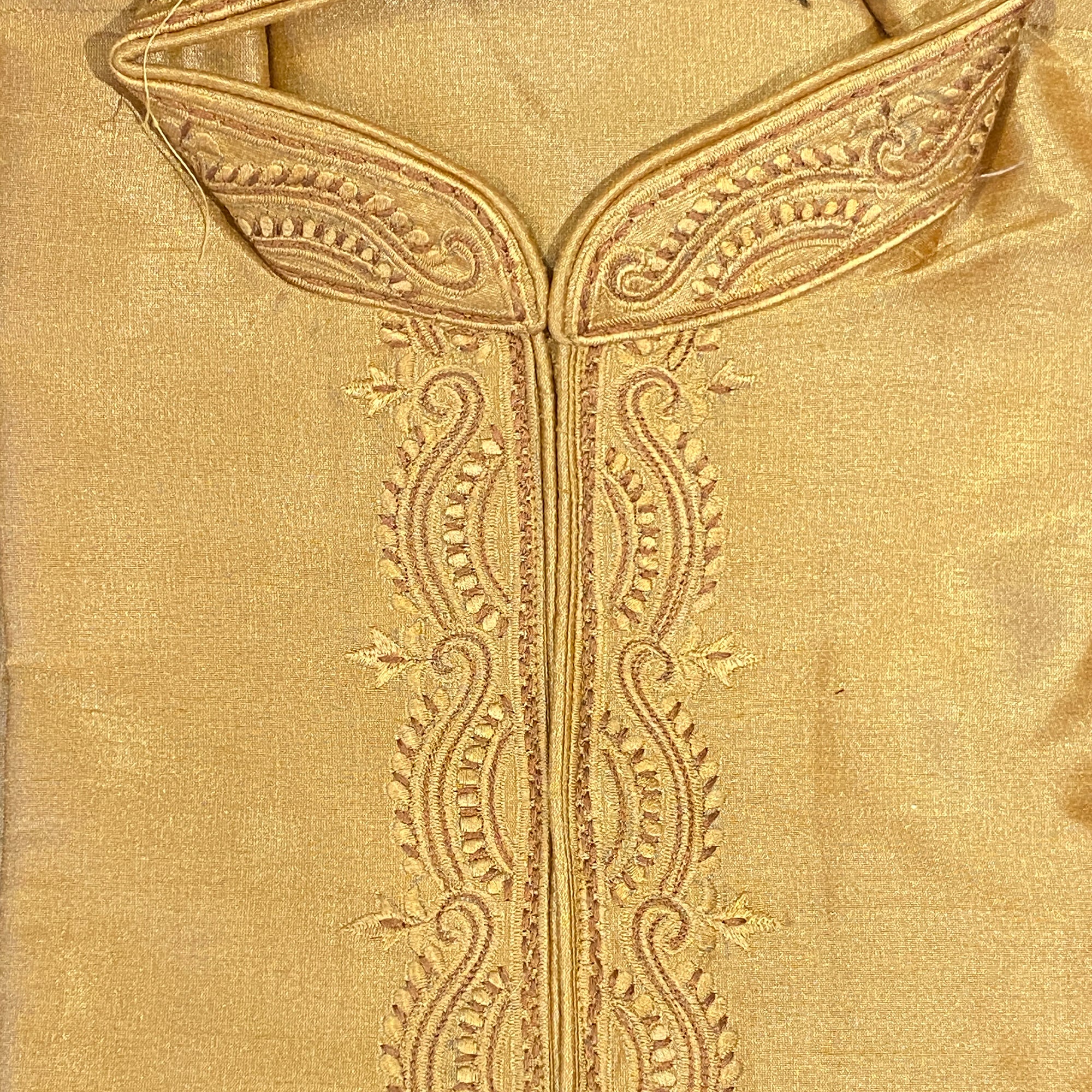 DT Gold Short Kurta - Vintage India NYC