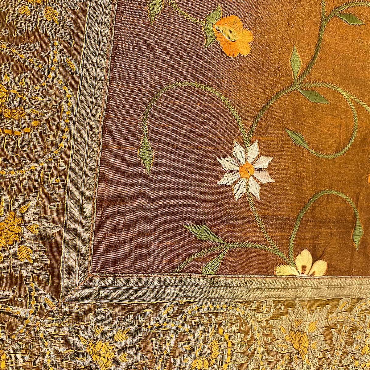 Silk Pillow Covers-Warm Tones-9 Styles - Vintage India NYC