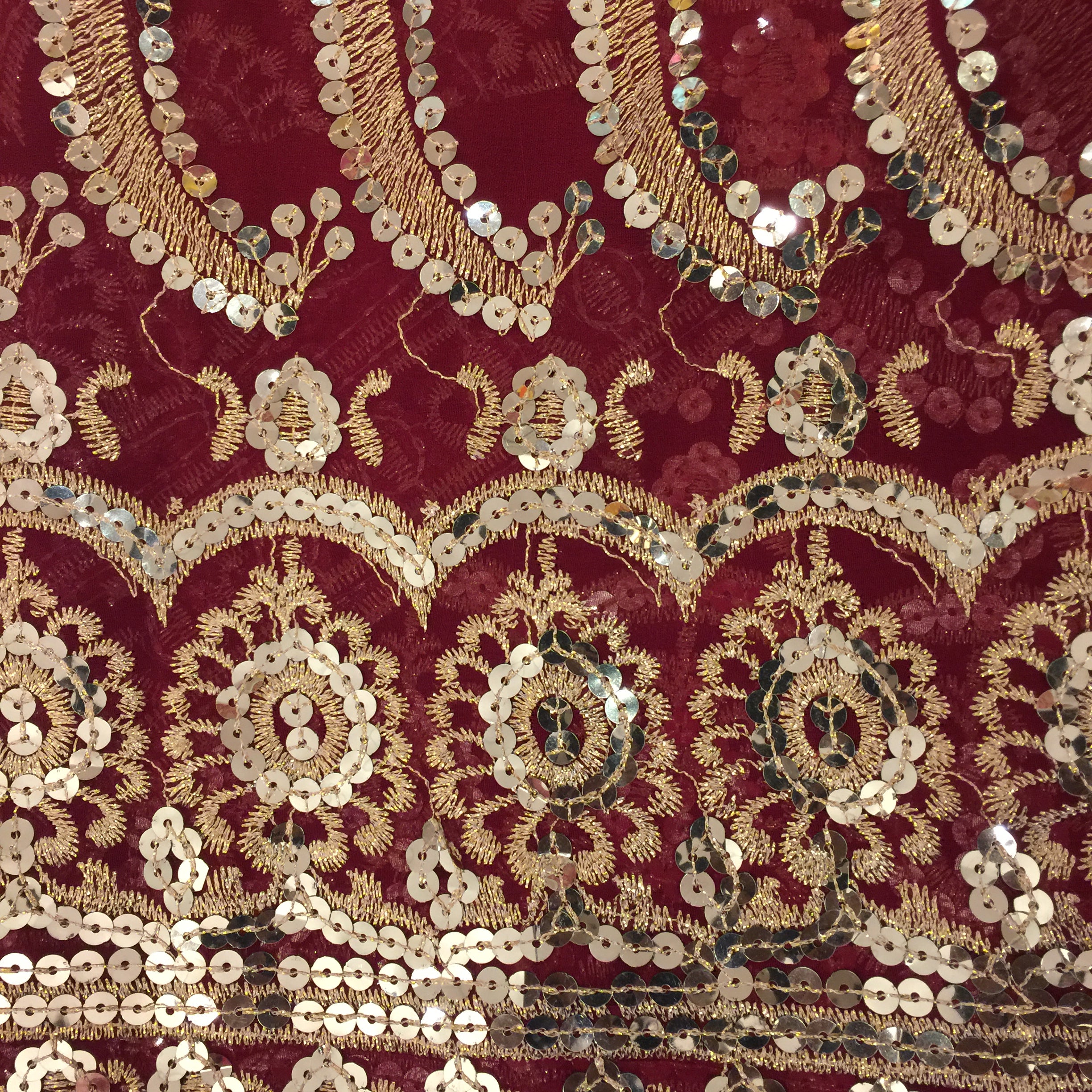 Single Curtains-Reds - Vintage India NYC