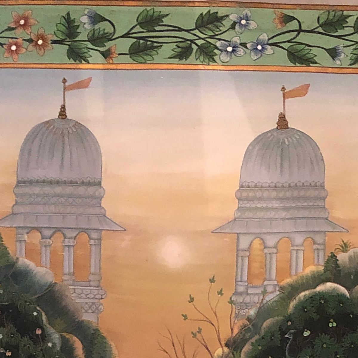 Krishna Govinda Pichhwai-Horizontal - Vintage India NYC