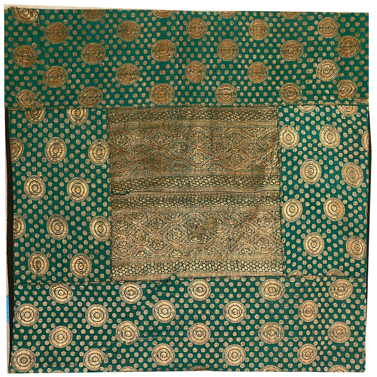 Silk Pillow Covers-Greens - Vintage India NYC