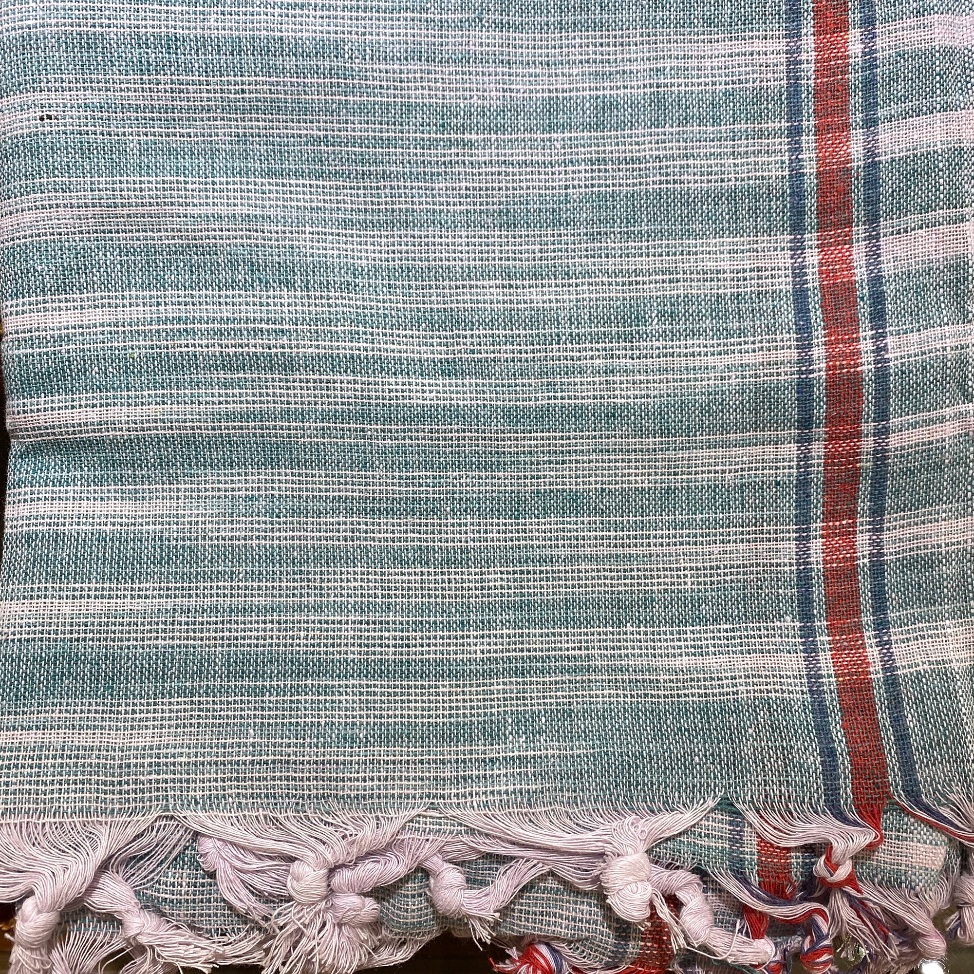 Ikat Gamchha Towel - Vintage India NYC