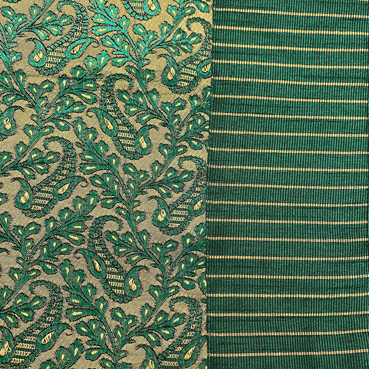 Silk Pillow Covers-Greens - Vintage India NYC