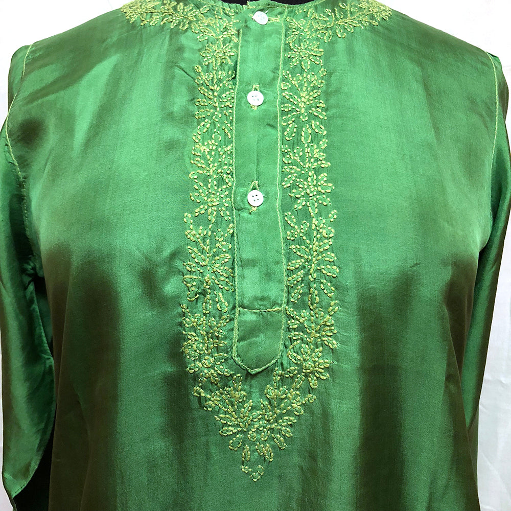 MG Long Silk Tunics - Vintage India NYC