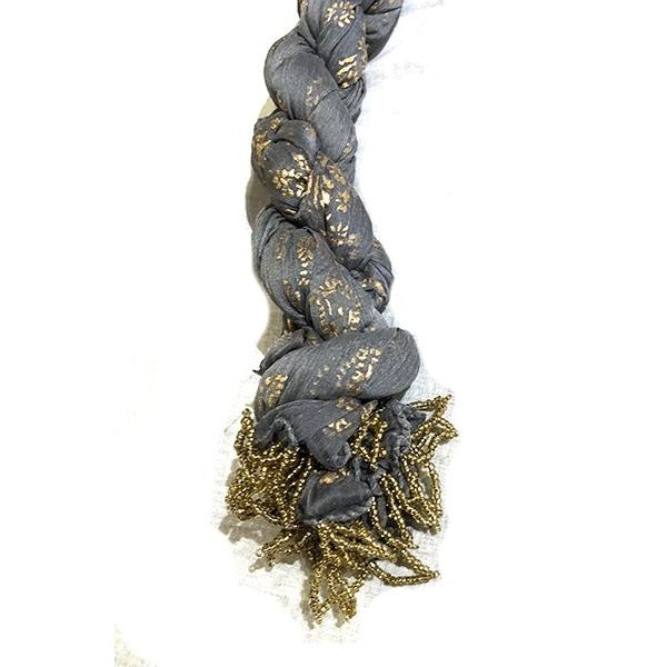 BN chiffon block print scarf - Vintage India NYC