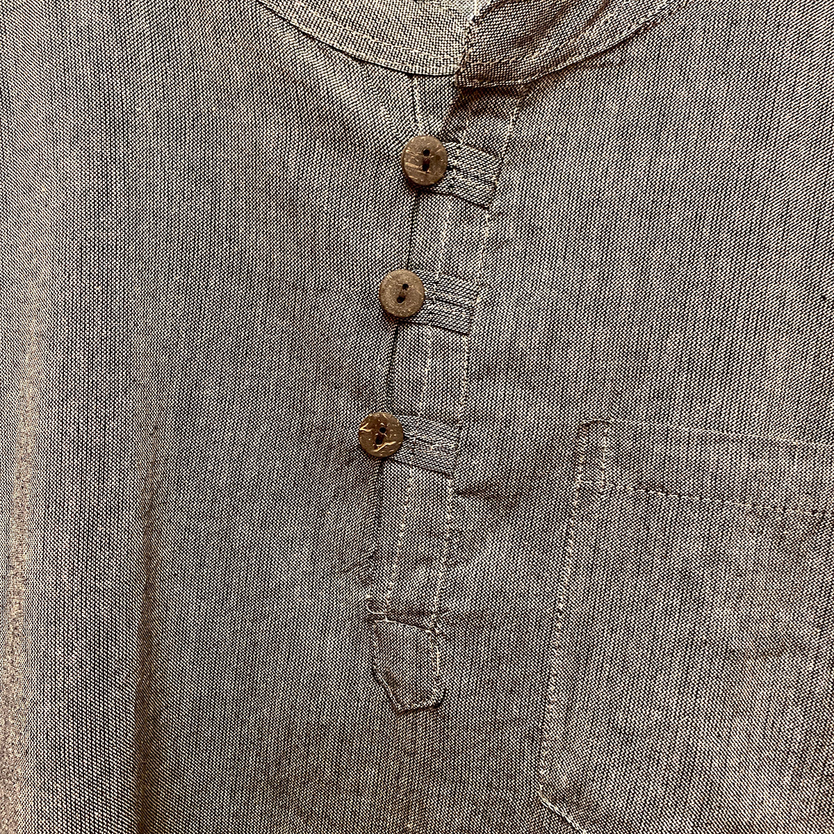 Thin Nepali cotton shirt - Vintage India NYC