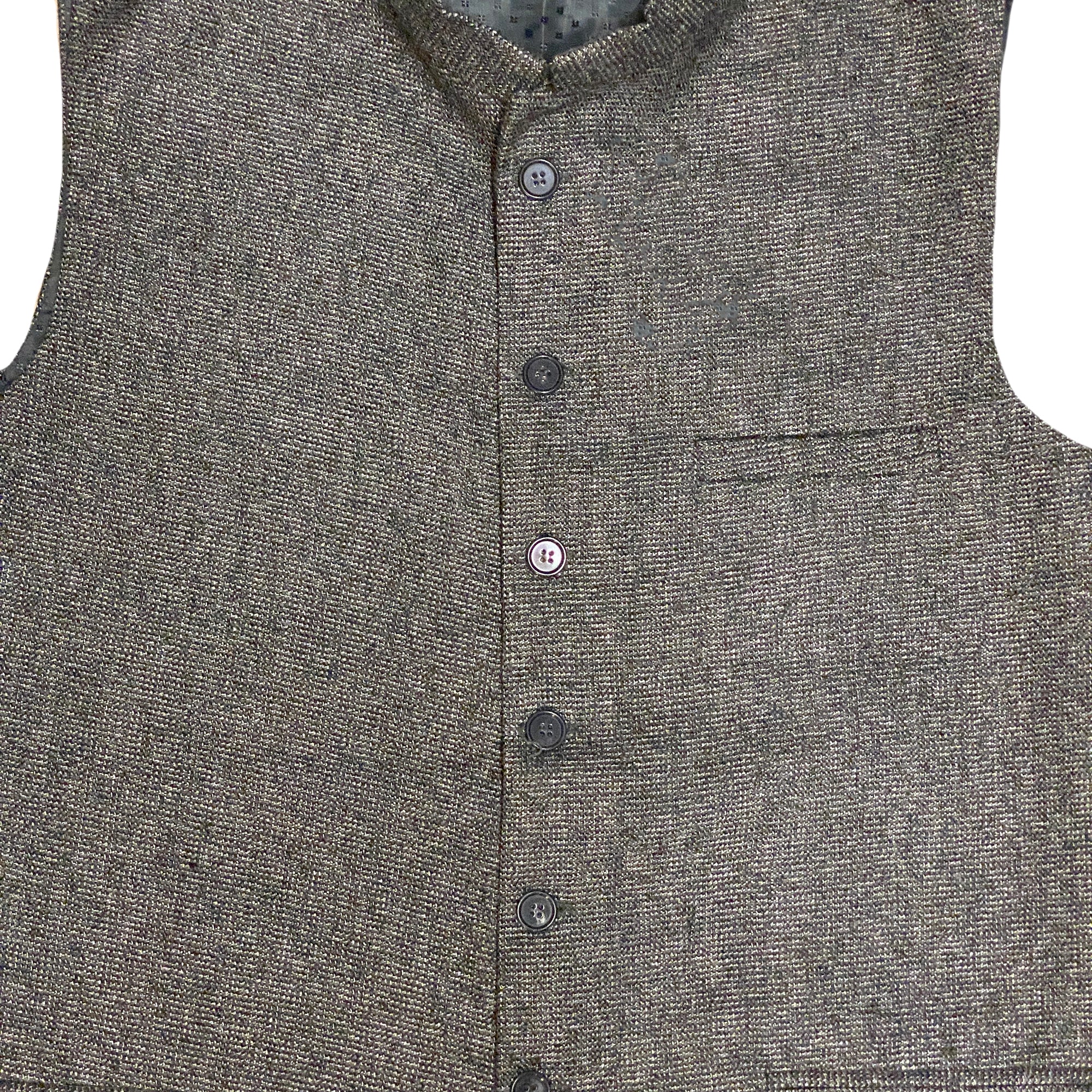 Wool Nehru/ Modi Vest - Vintage India NYC