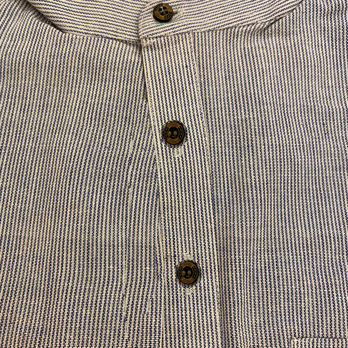 Striped Khadi Kurtas-Size 38 - Vintage India NYC