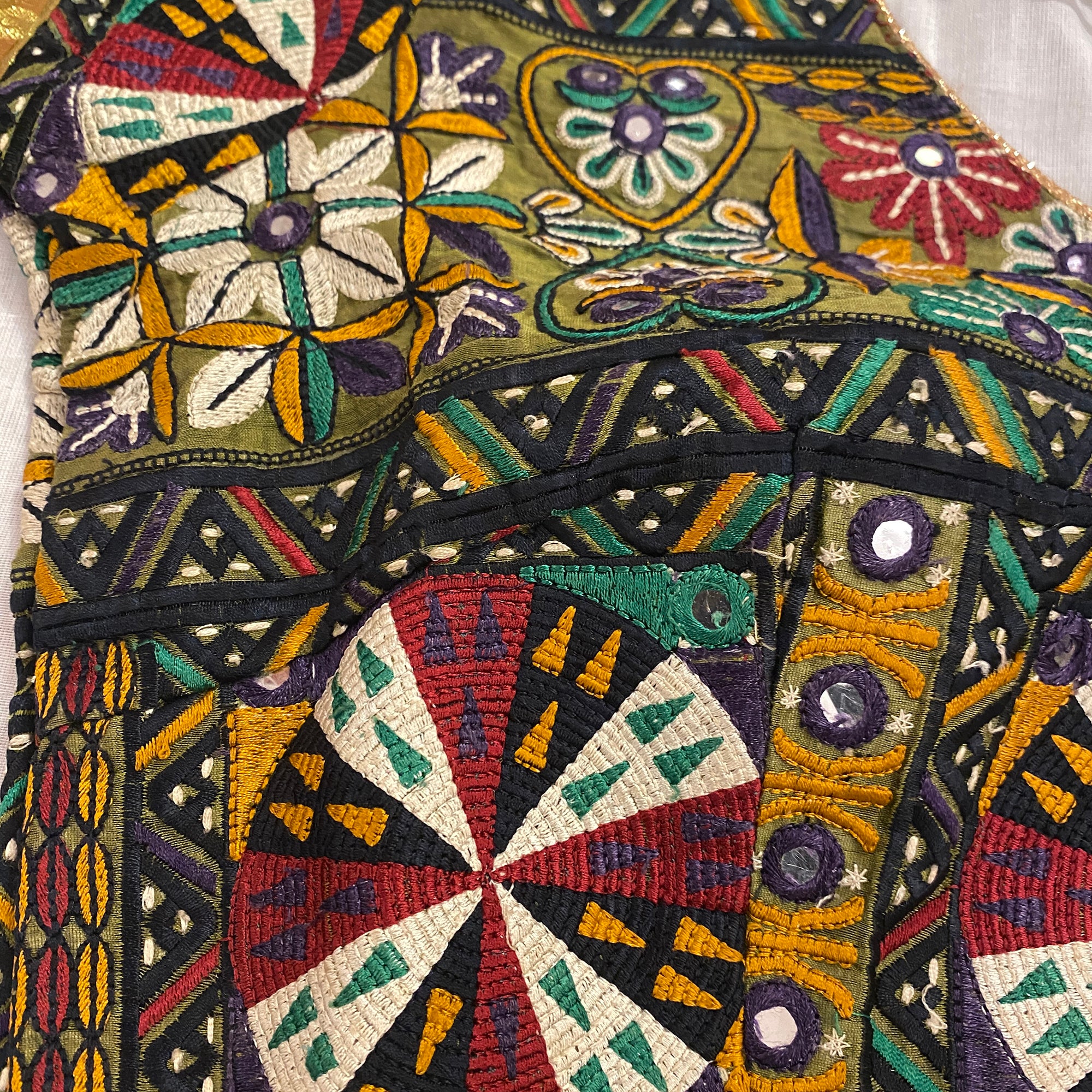 Embroidered Choli Blouse - Vintage India NYC