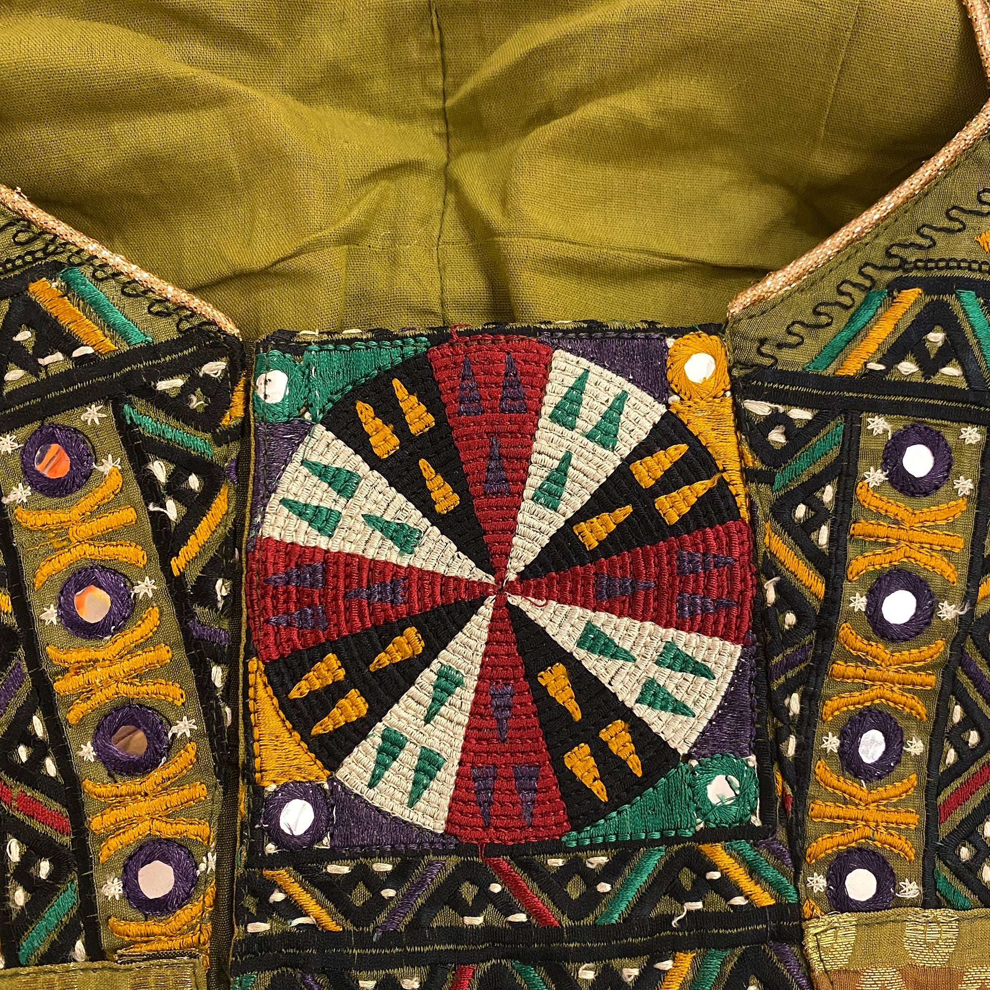 Embroidered Choli Blouse - Vintage India NYC