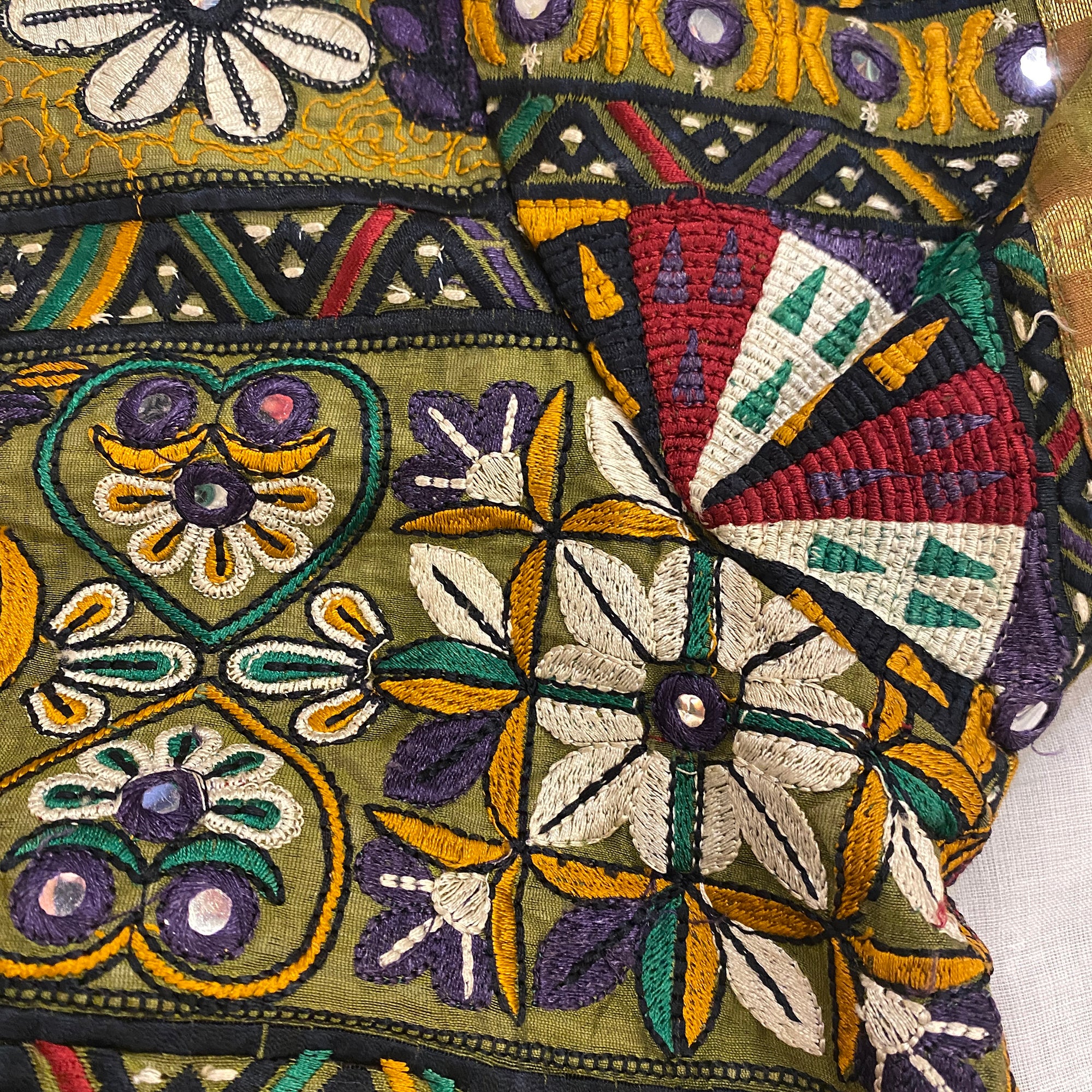 Embroidered Choli Blouse - Vintage India NYC