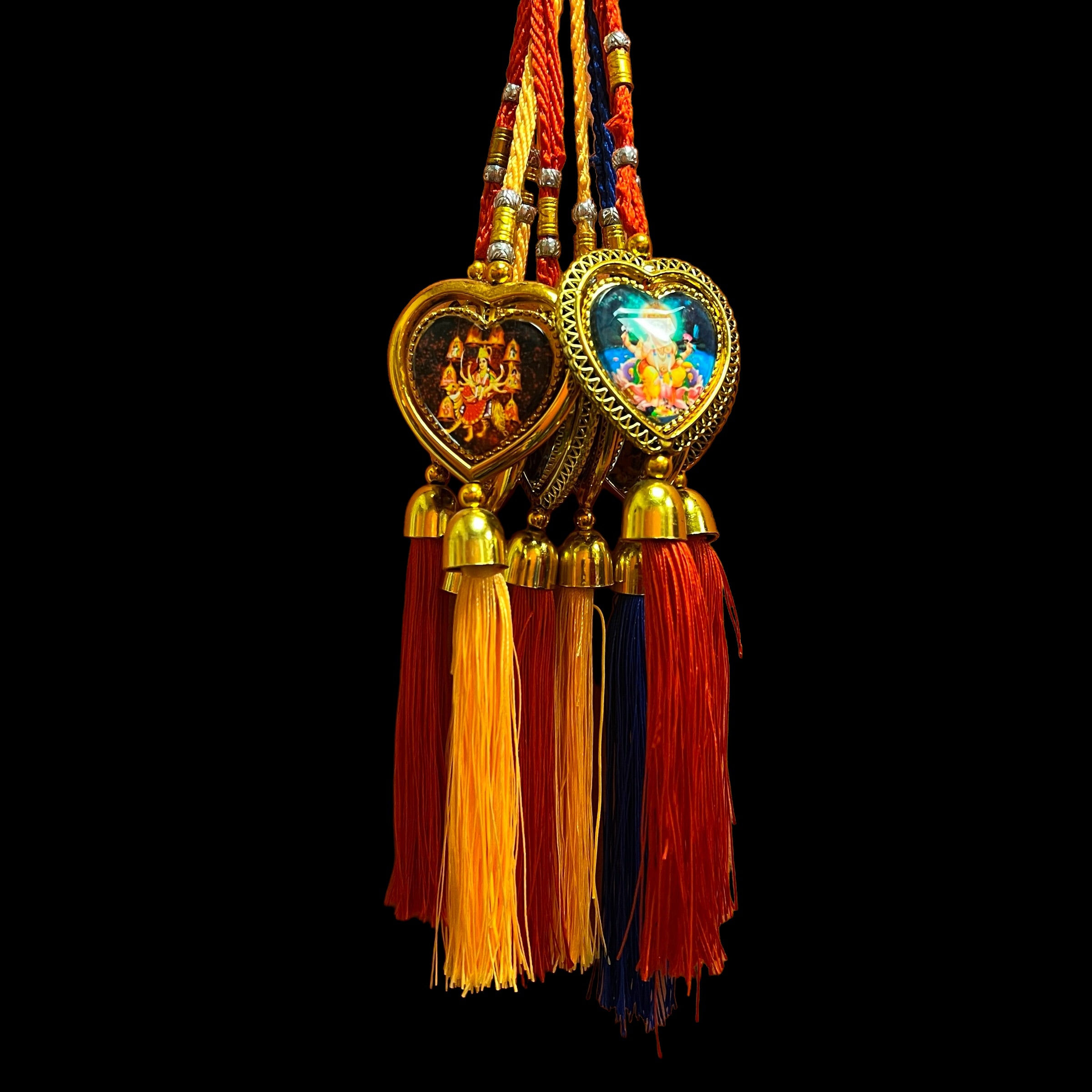 Hanging Indian God & Goddess - Vintage India NYC