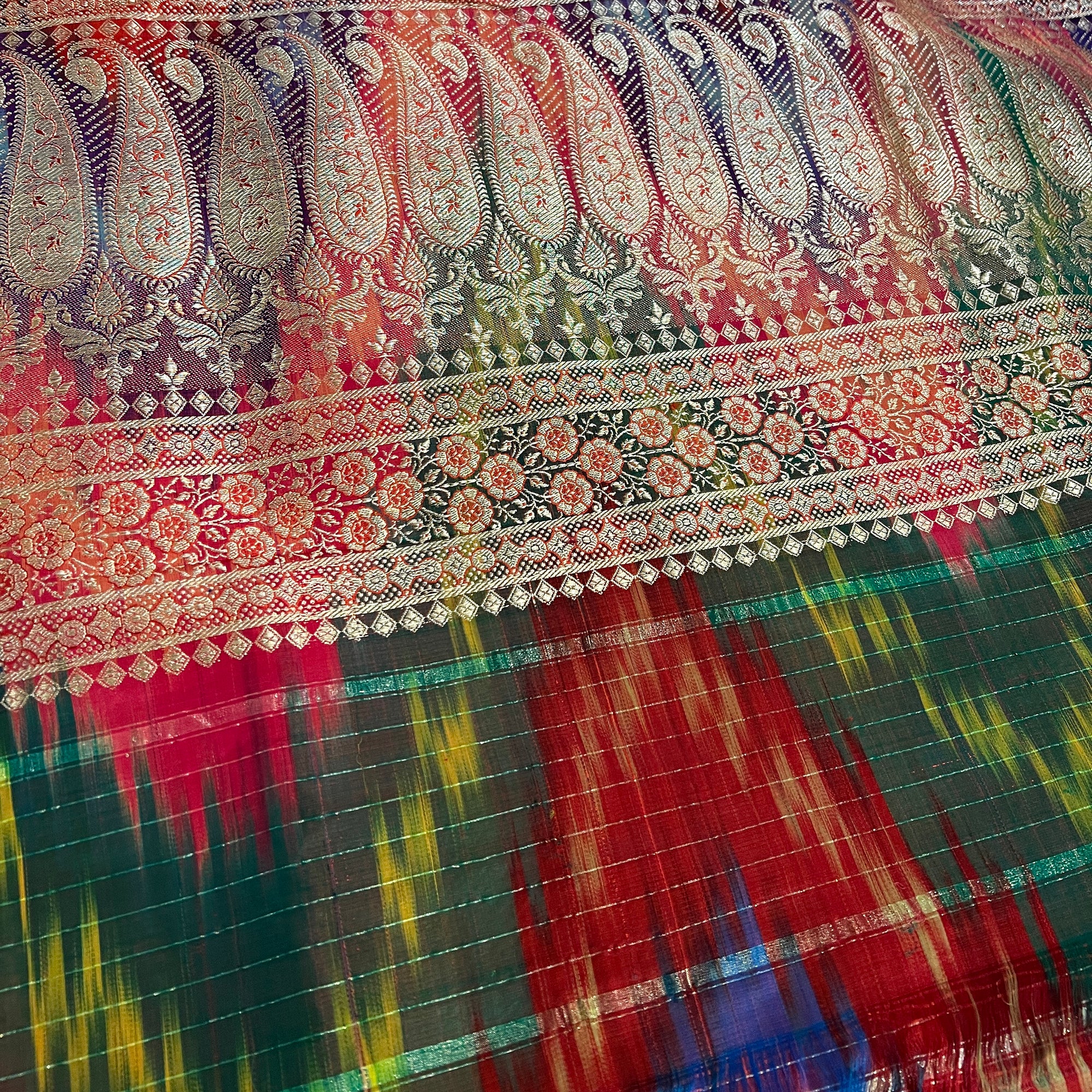 Vintage Banarasi Saree 758 - Vintage India NYC