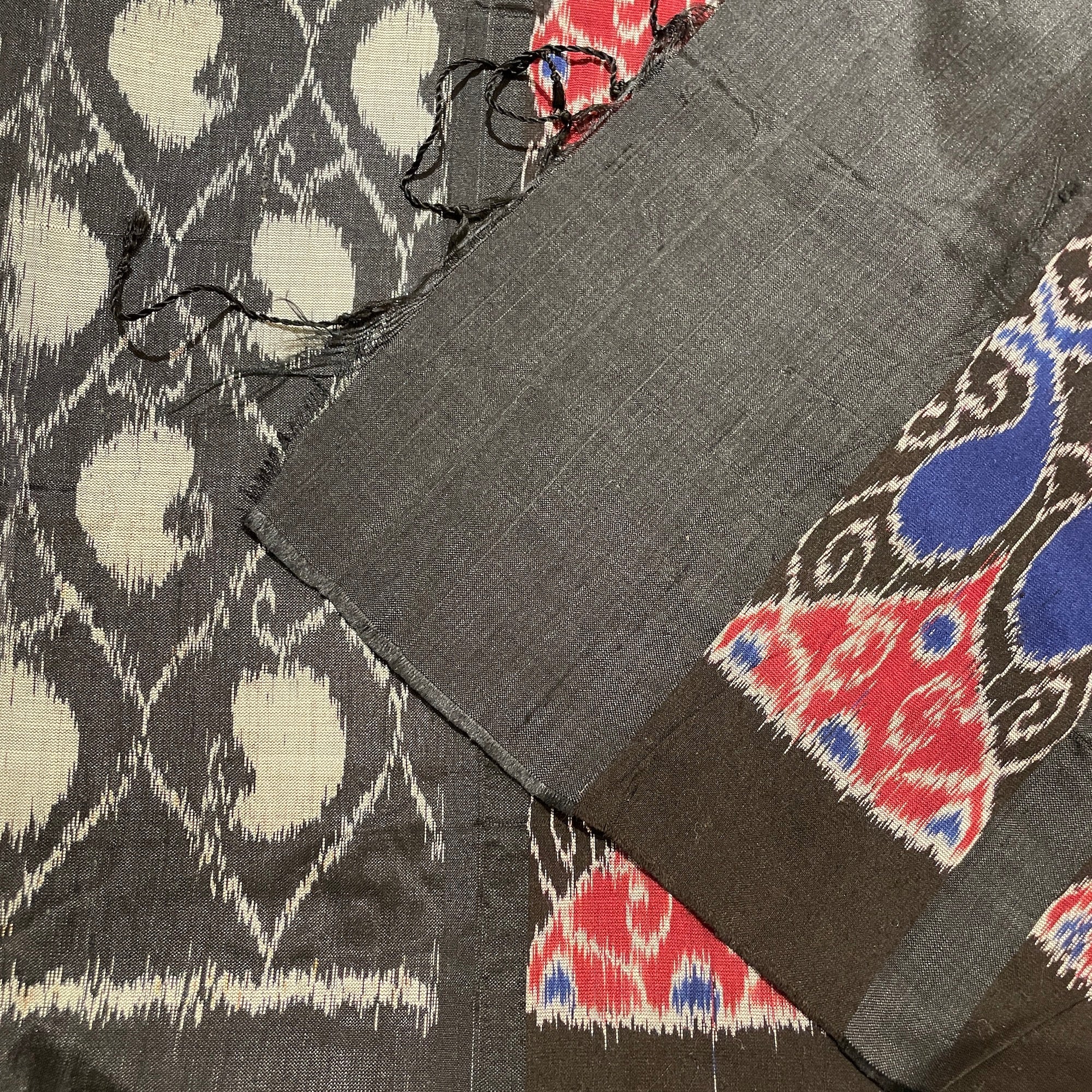 Silk Ikat Scarves-2 Colors - Vintage India NYC