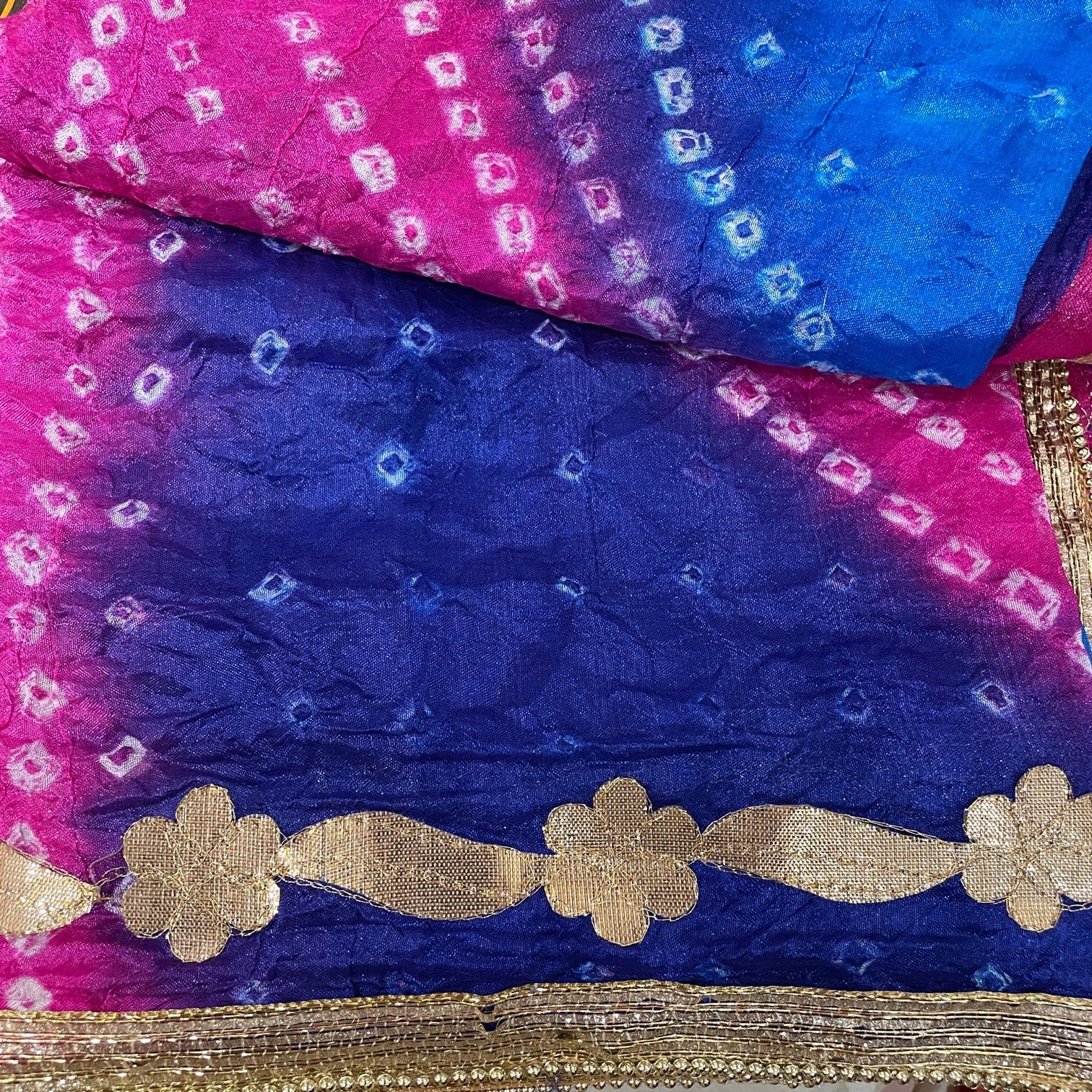 IE Bandhani Scarves - Vintage India NYC