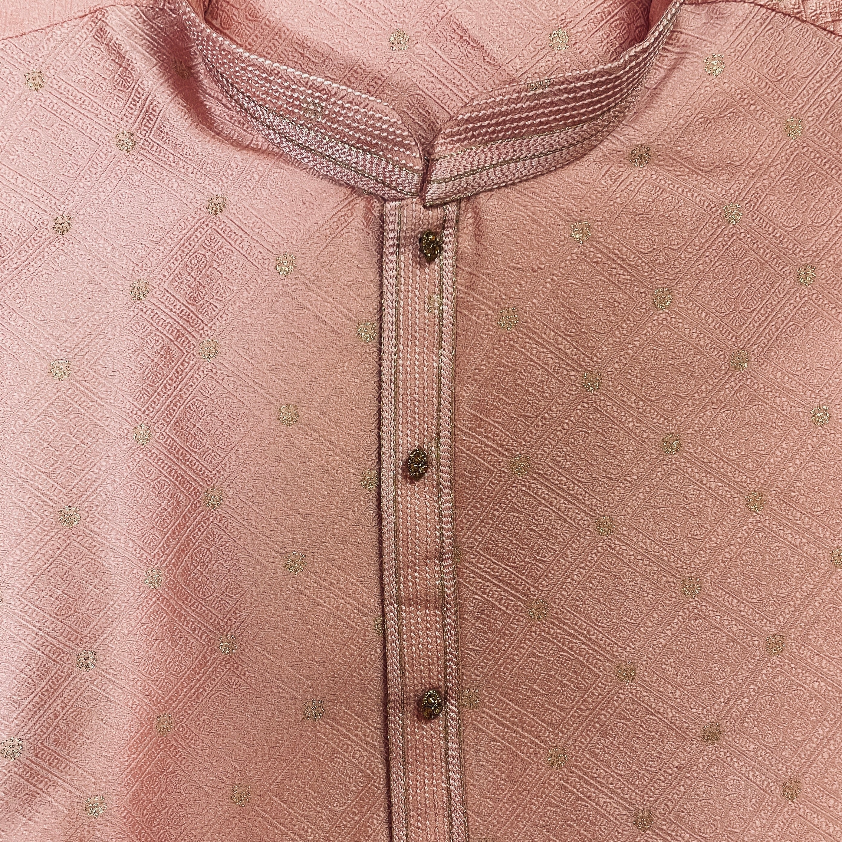 YD Diamond Brocade Kurta - 2 colors - Vintage India NYC