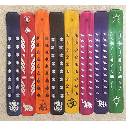 HI Solid Colors Incense Burner - Vintage India NYC