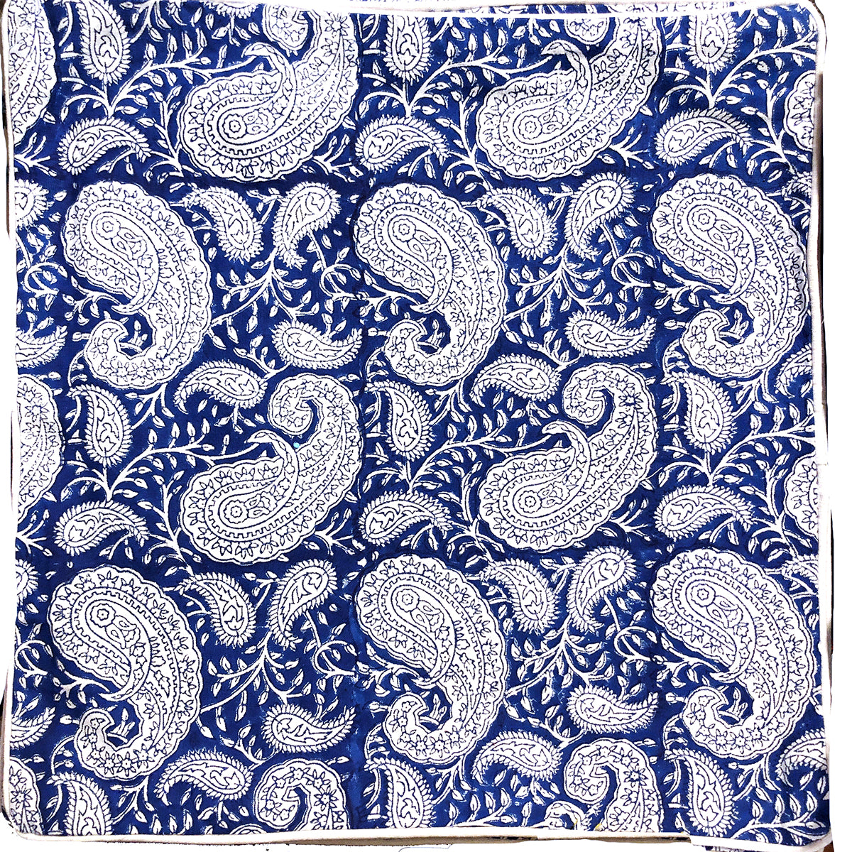 JM Cotton Blockprint Pillow Covers-7 Prints - Vintage India NYC