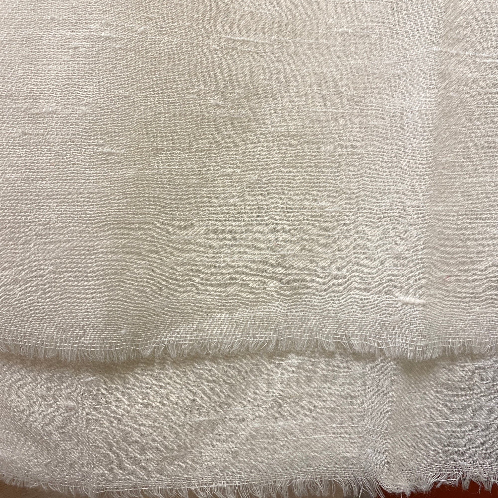 Ivory Gents Shawl - Vintage India NYC