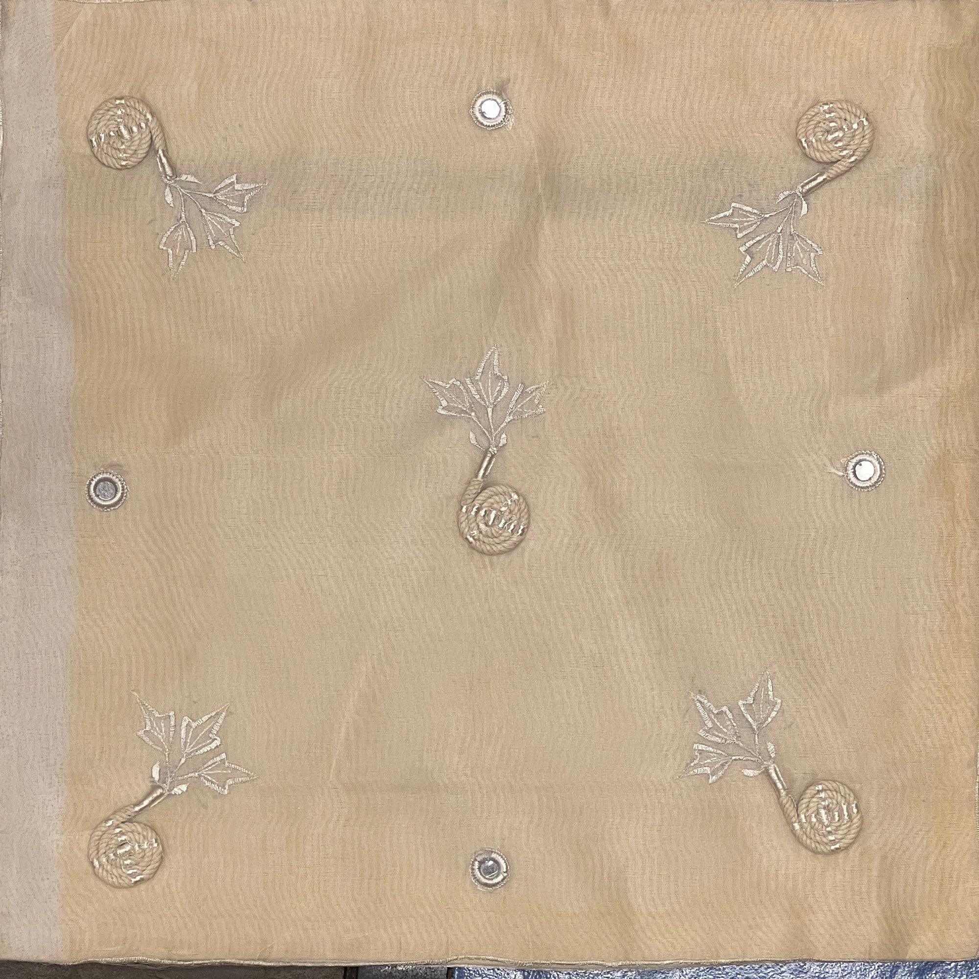 Silk Pillow Covers-Light Neutrals - Vintage India NYC