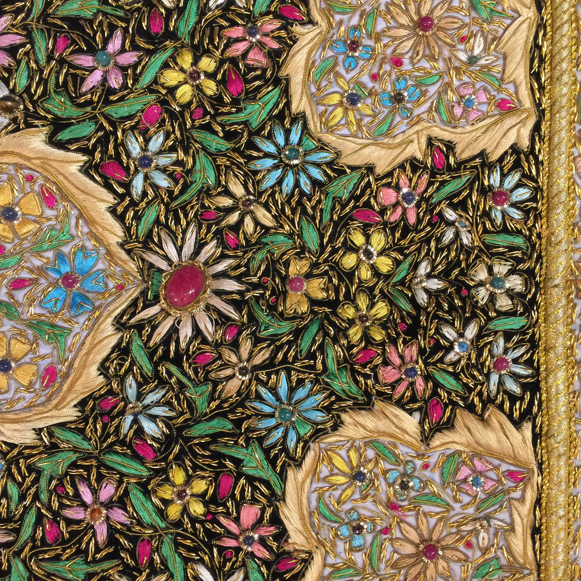 Jeweled Wall Hanging - Vintage India NYC