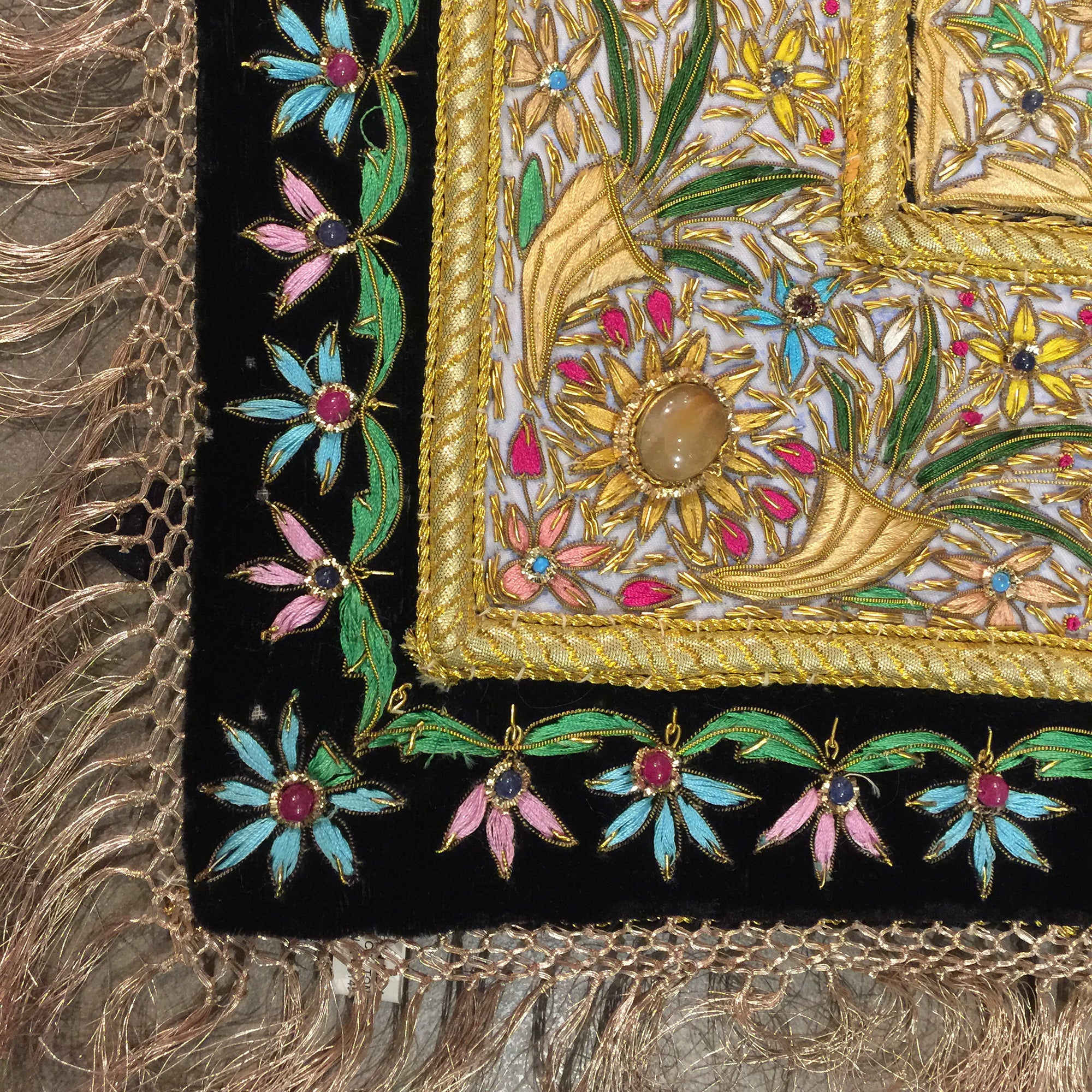 Jeweled Wall Hanging - Vintage India NYC