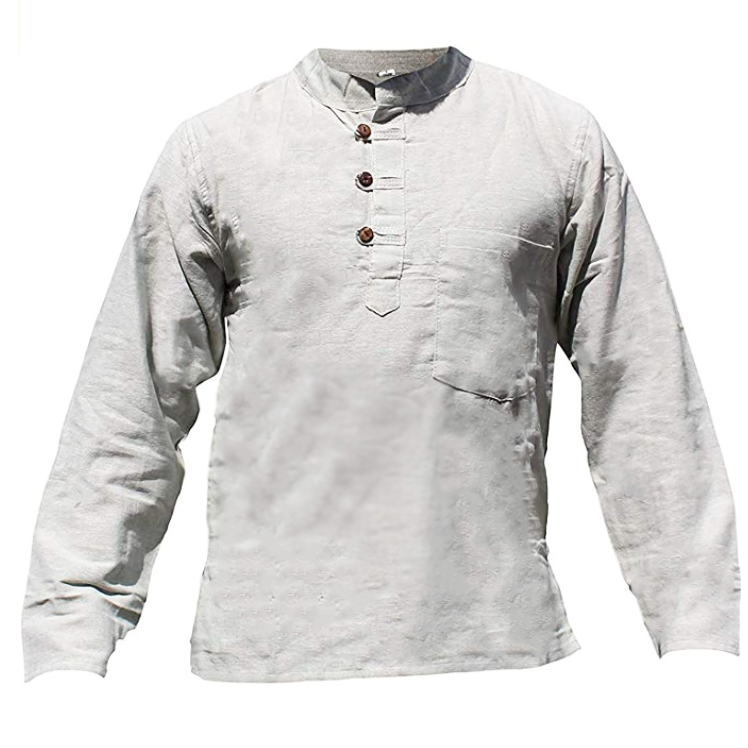 Thin Nepali cotton shirt - Vintage India NYC