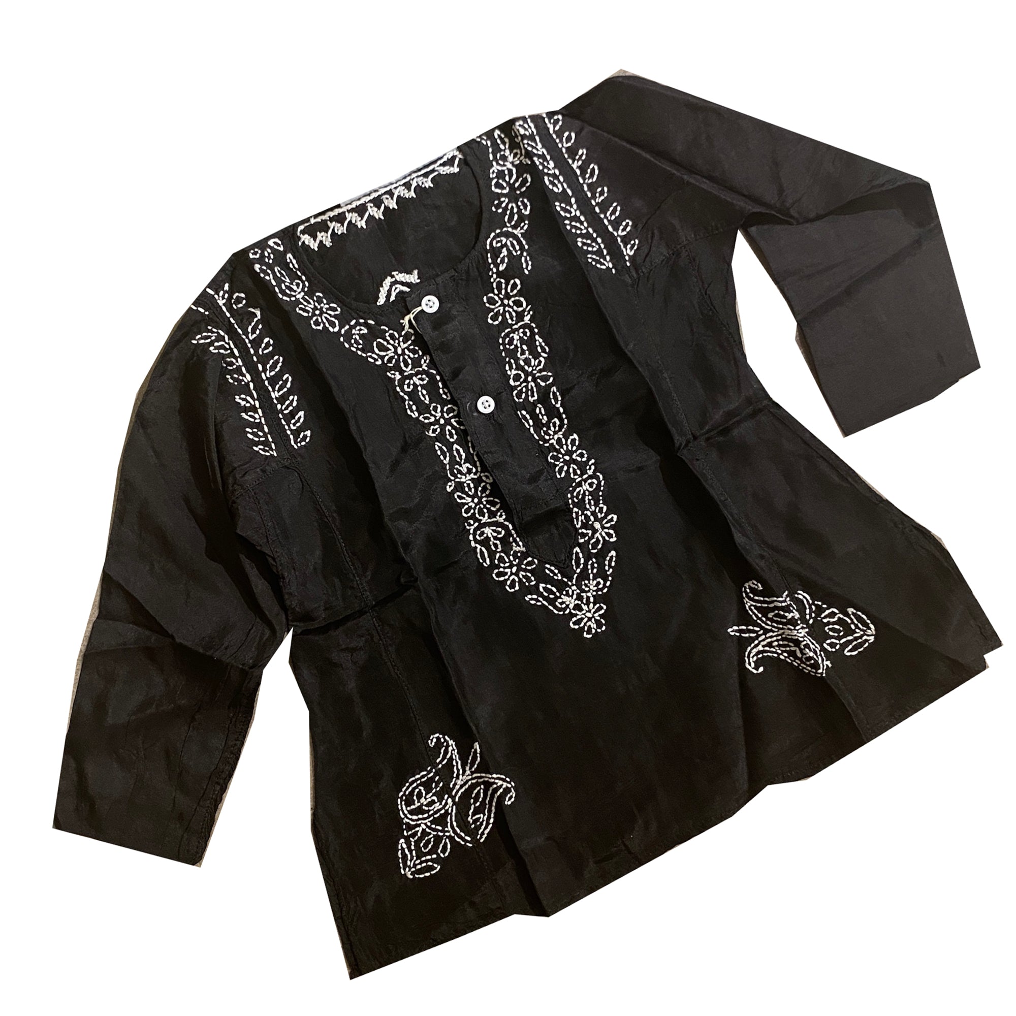 Kids Silk Kurta - Vintage India NYC