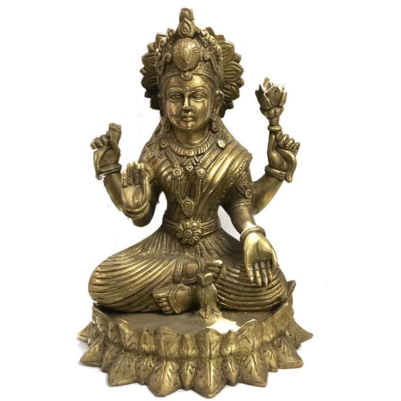 AK Lakshmi Sitting lg - Vintage India NYC