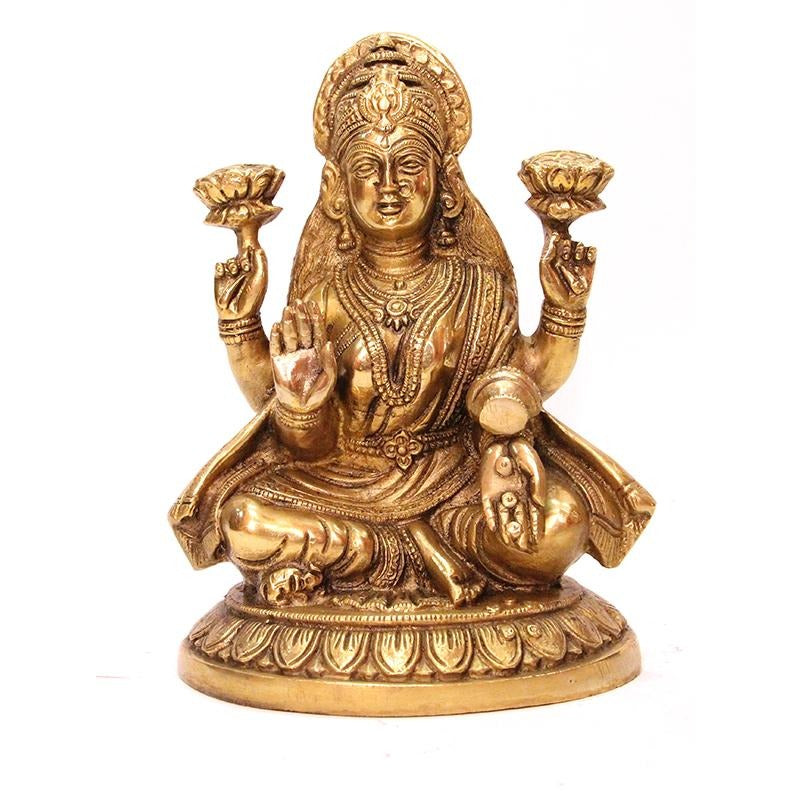 AK Lakshmi Sitting - Vintage India NYC