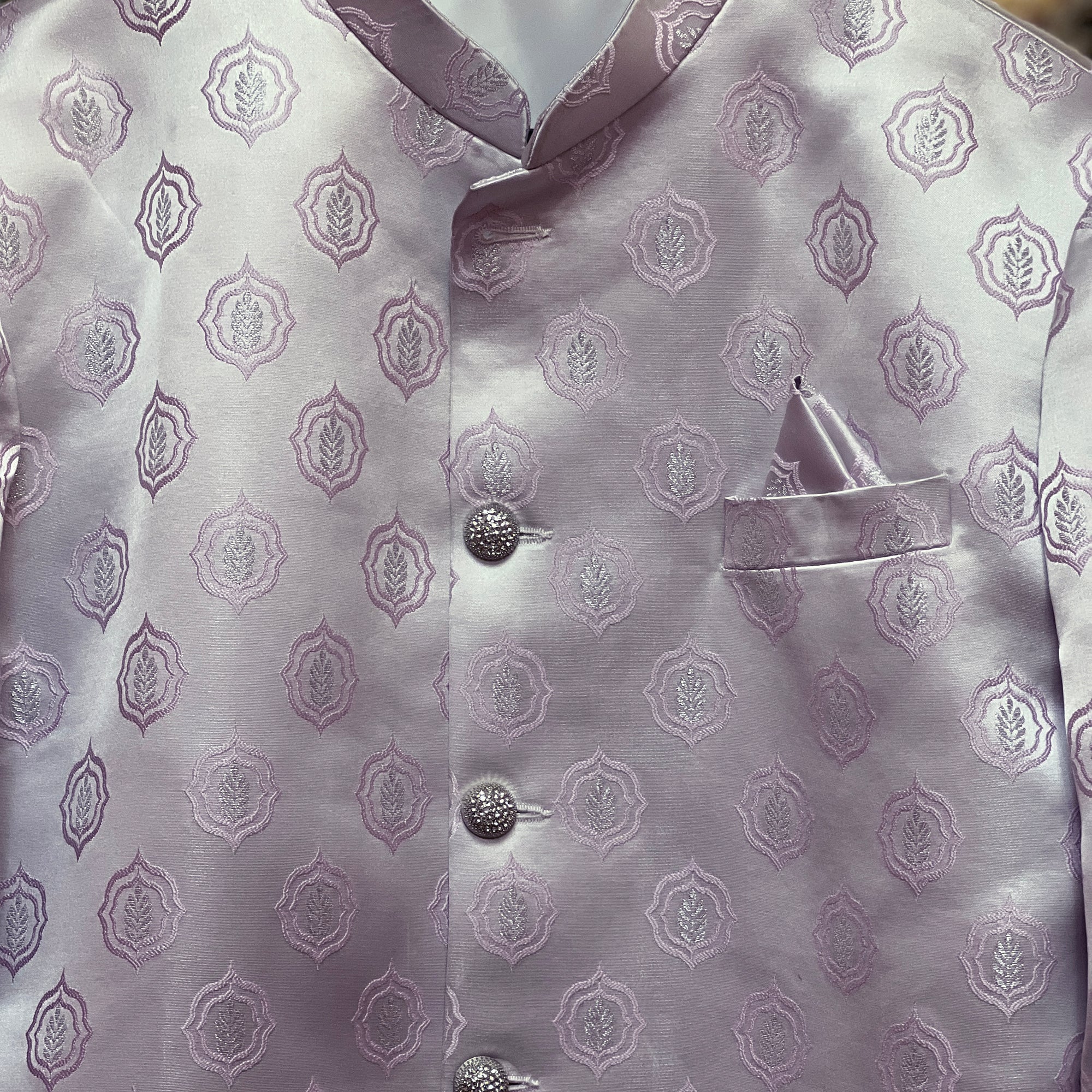 YD Lavender Sherwani-Size 42 - Vintage India NYC