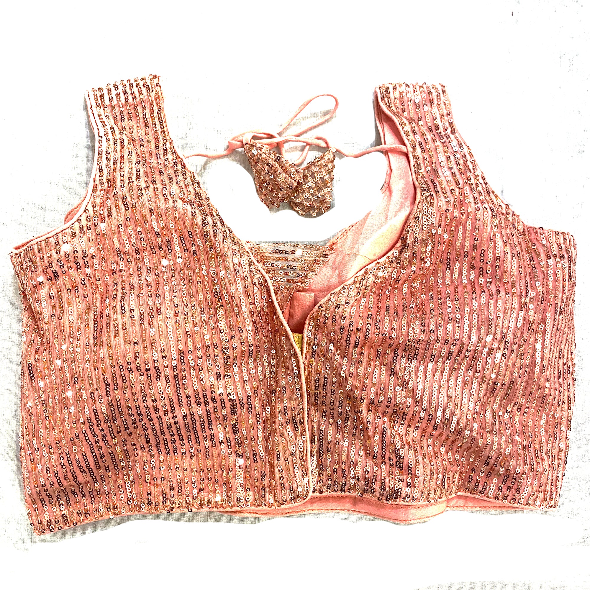 Sequin Choli Blouses-10 Colors - Vintage India NYC