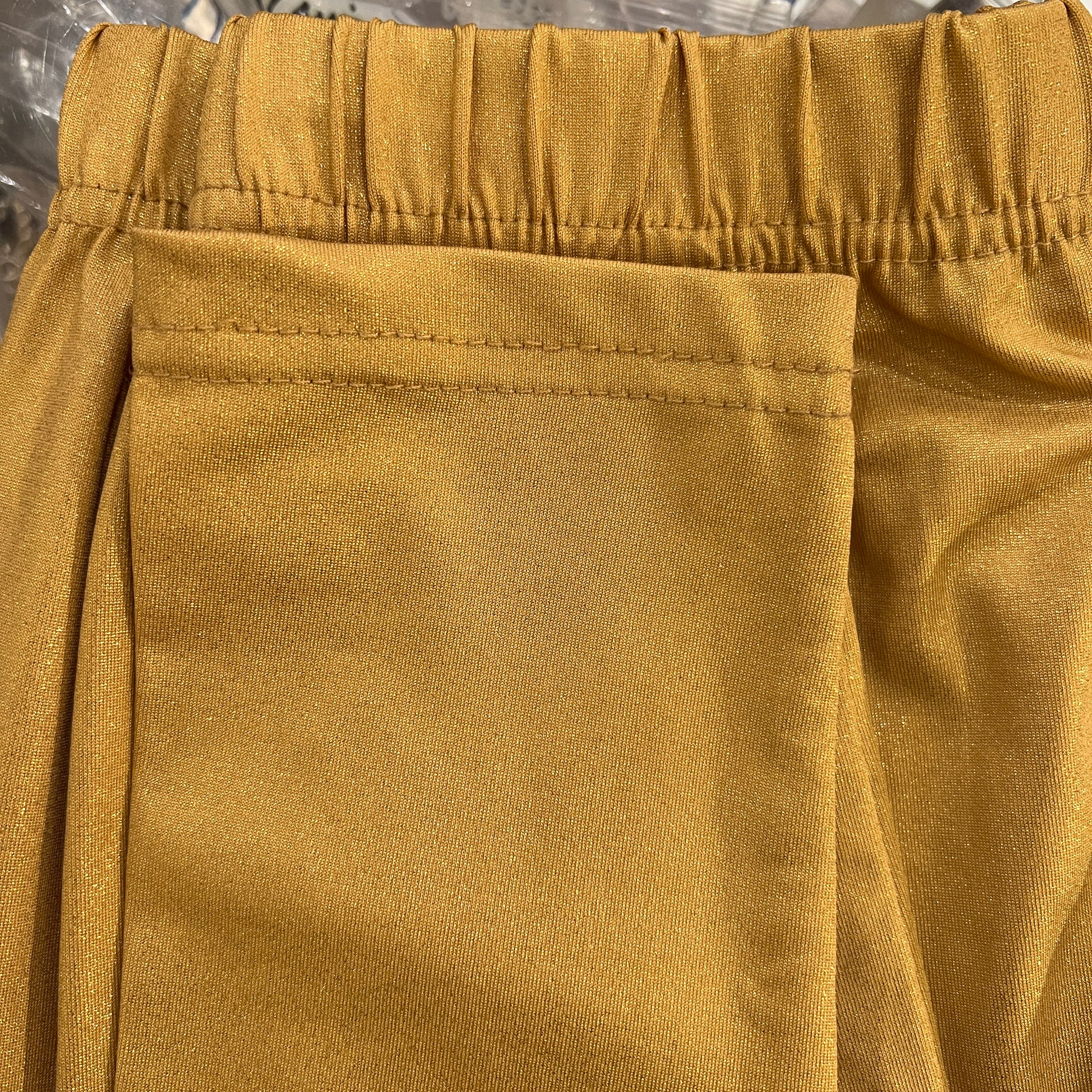 IE shimmer leggings-Gold & Silver - Vintage India NYC