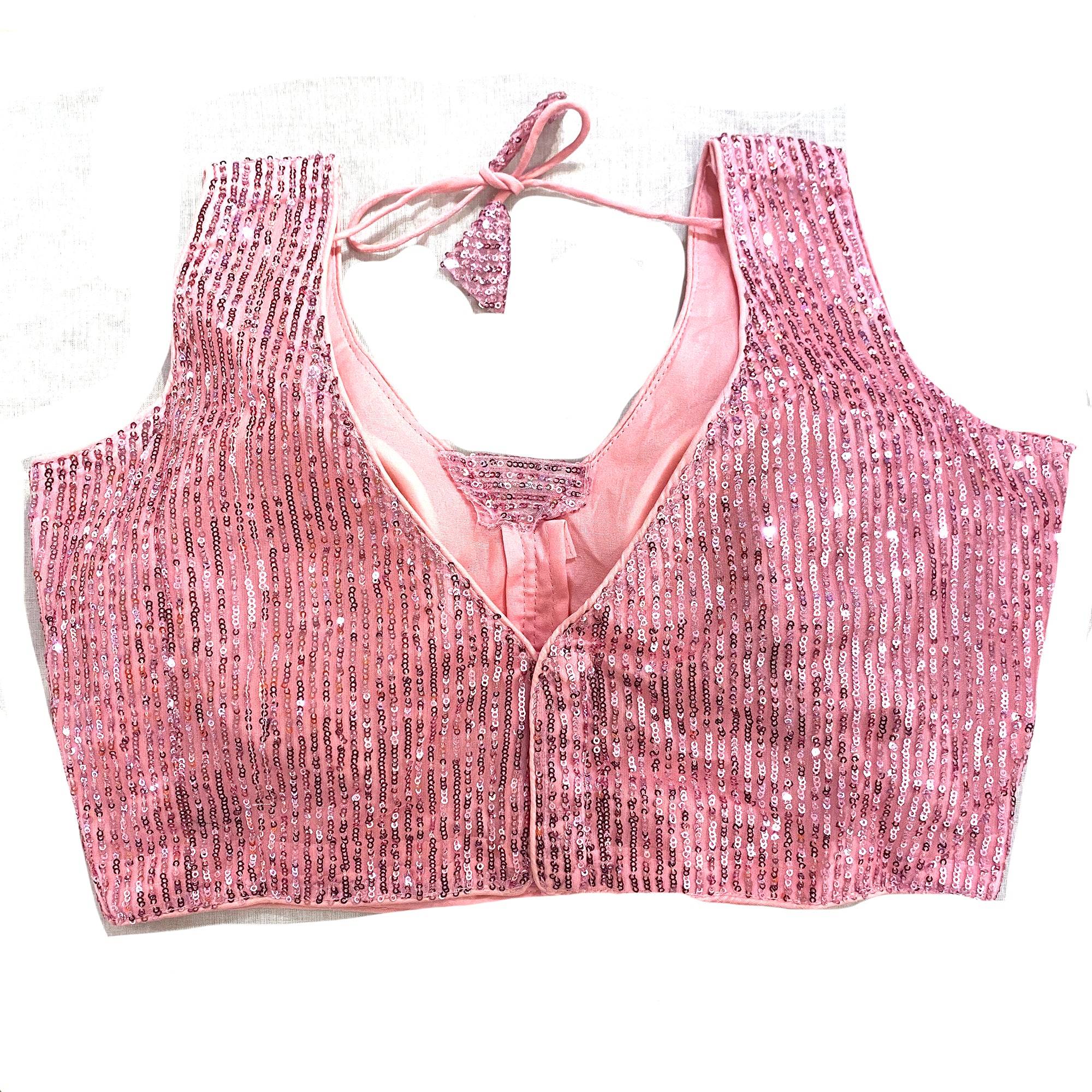 Sequin Choli Blouses-10 Colors - Vintage India NYC