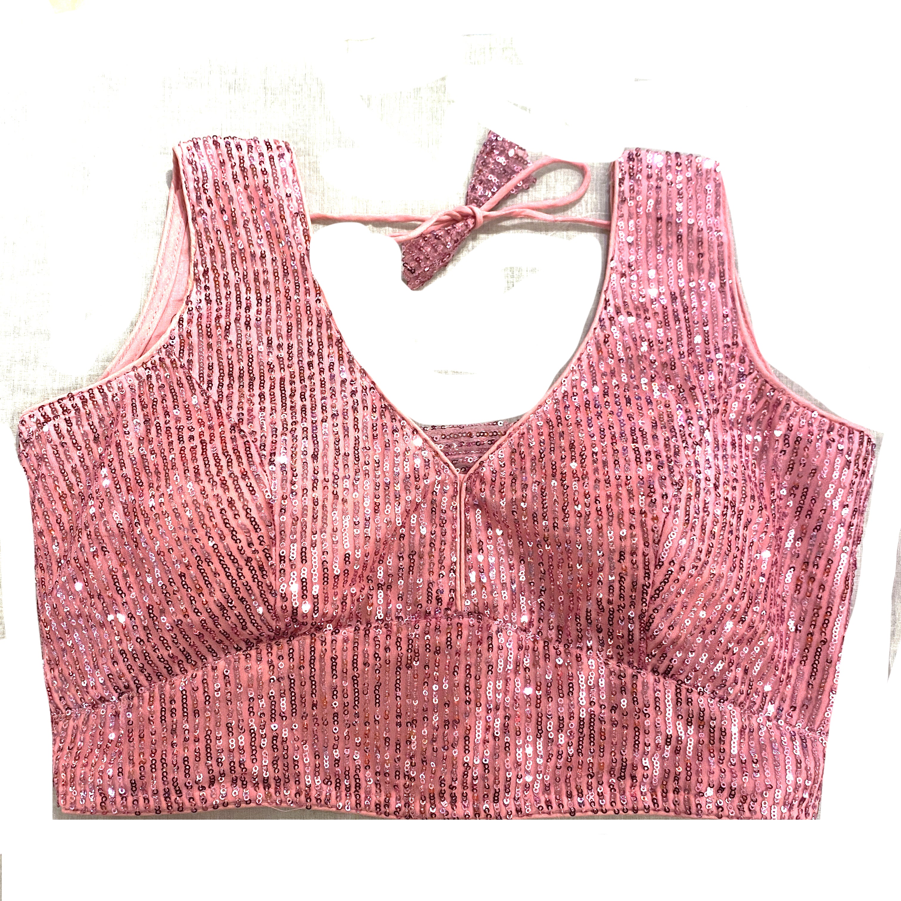 Sequin Choli Blouses-10 Colors - Vintage India NYC