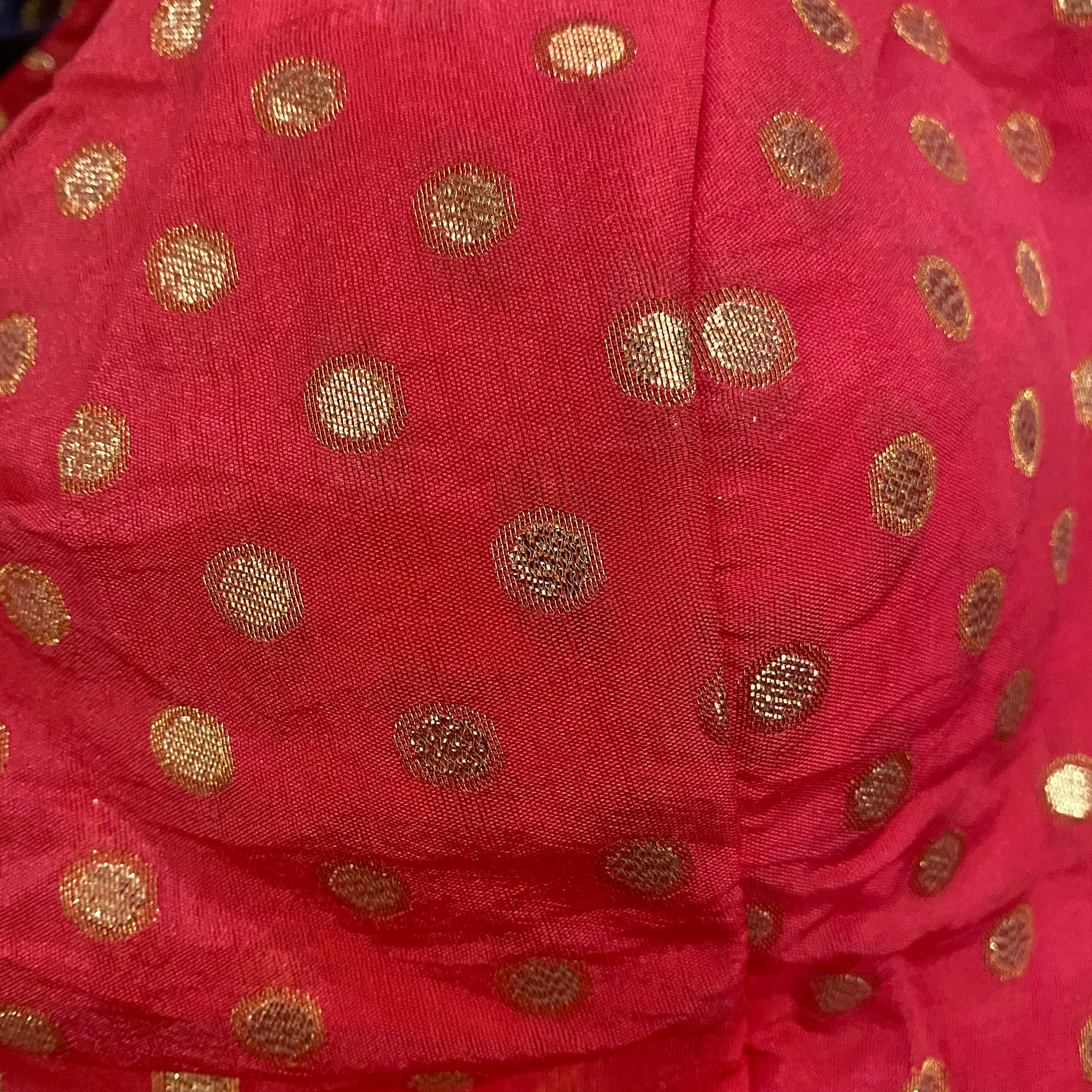 Brocade Saree Blouse-6 Colors - Vintage India NYC