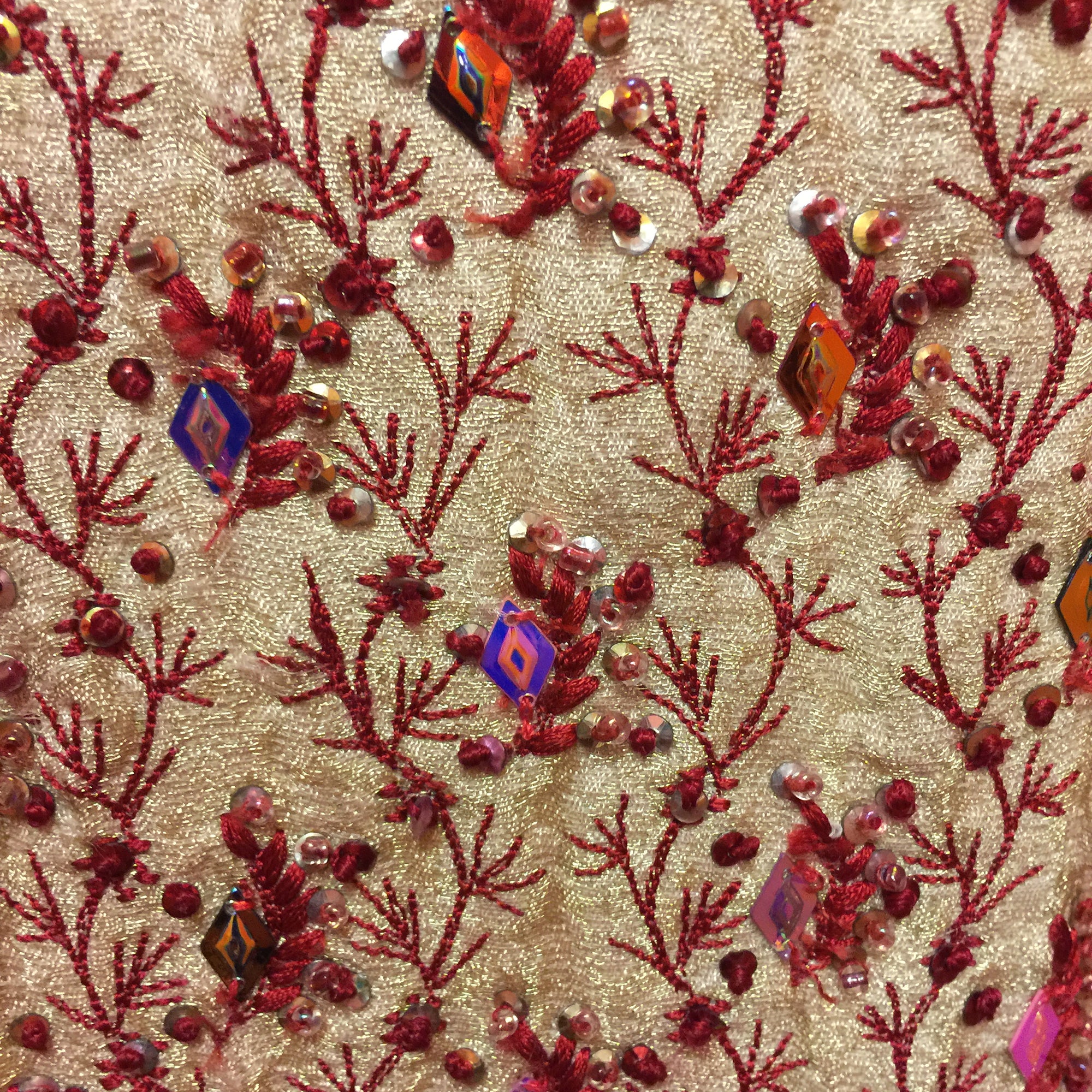 Vintage Embroidered Long Vest - Vintage India NYC