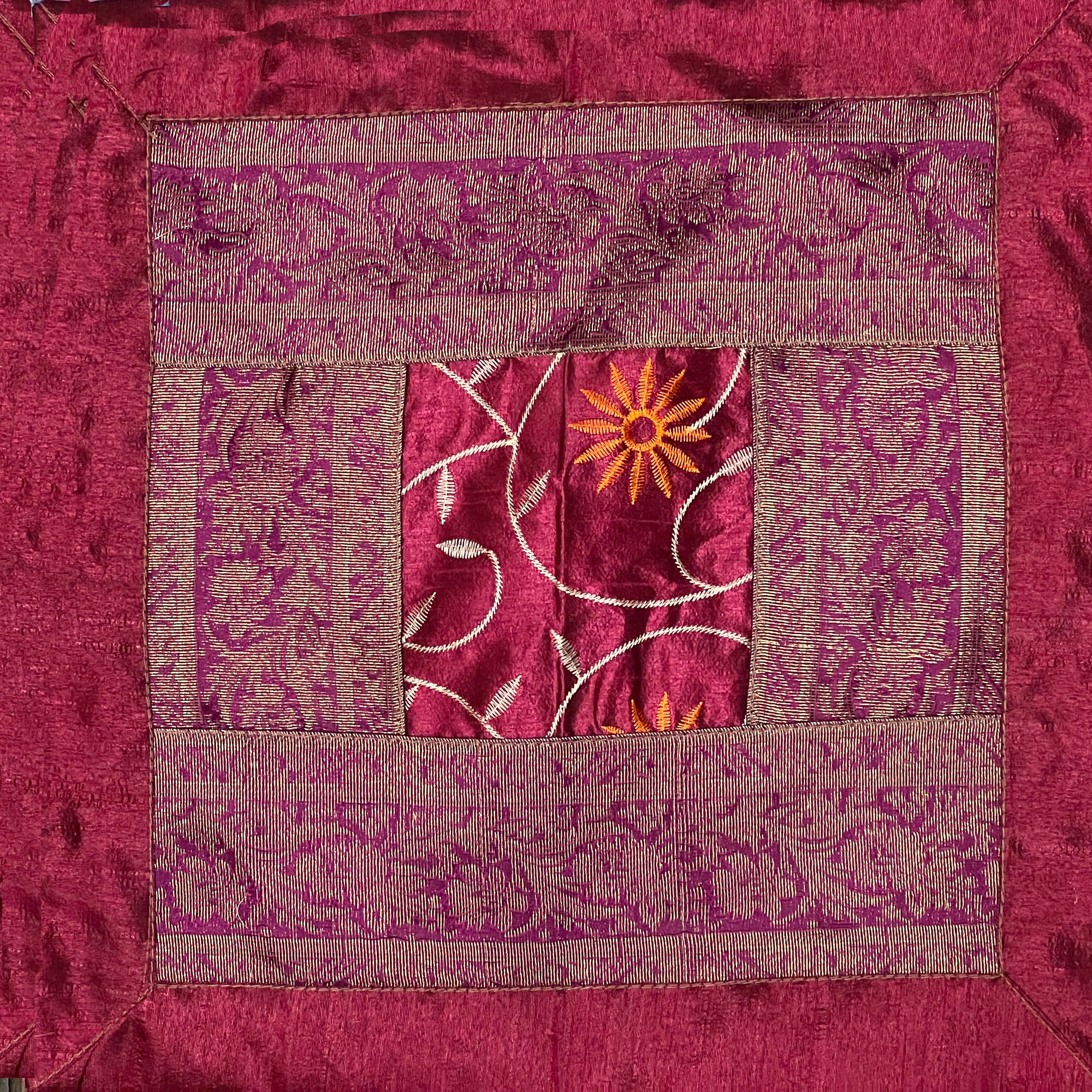 Silk Pillow Covers-Pinks - Vintage India NYC