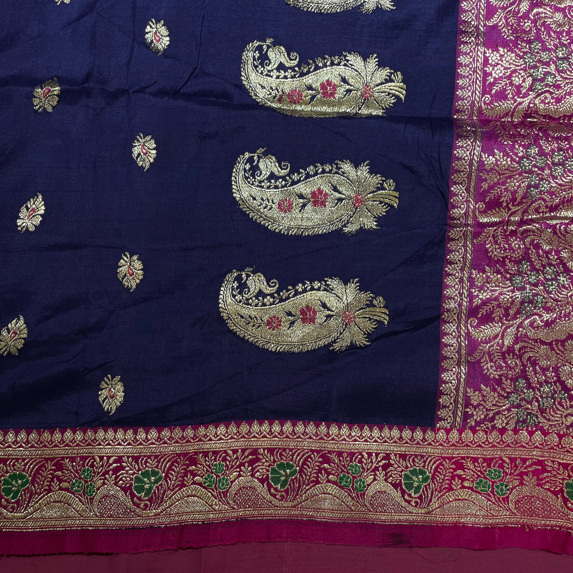 Vintage Banarasi Saree-808 - Vintage India NYC