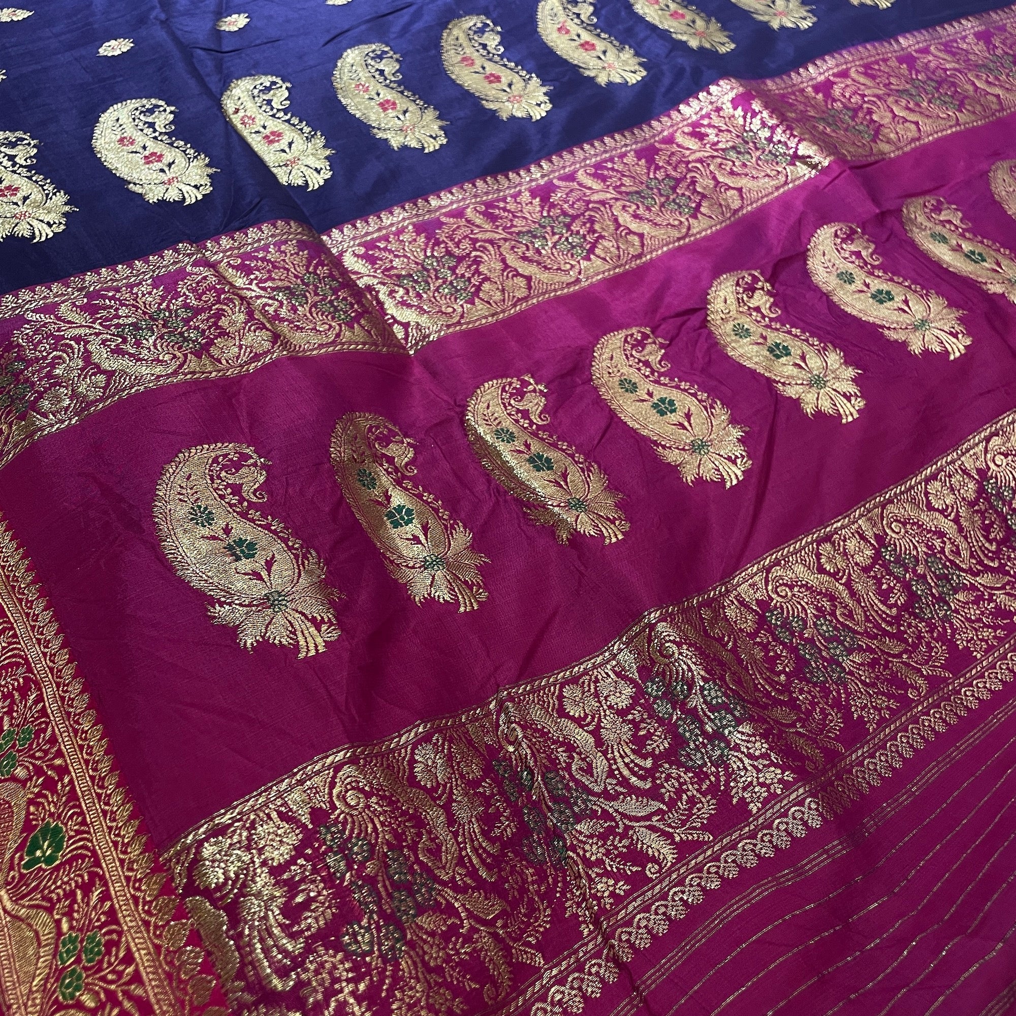 Vintage Banarasi Saree-808 - Vintage India NYC