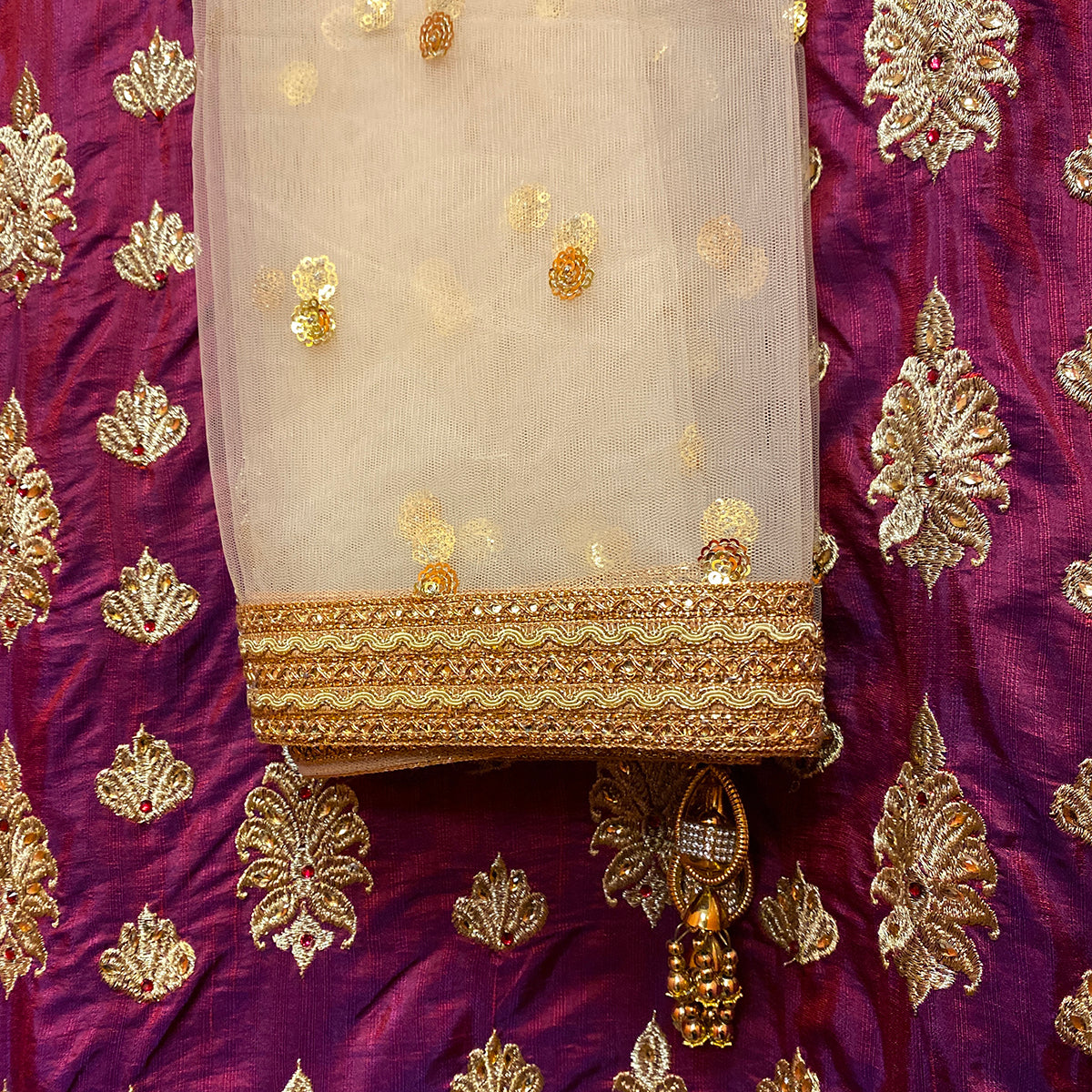 DT Salwar Set- 2 colors -Size 44+ - Vintage India NYC