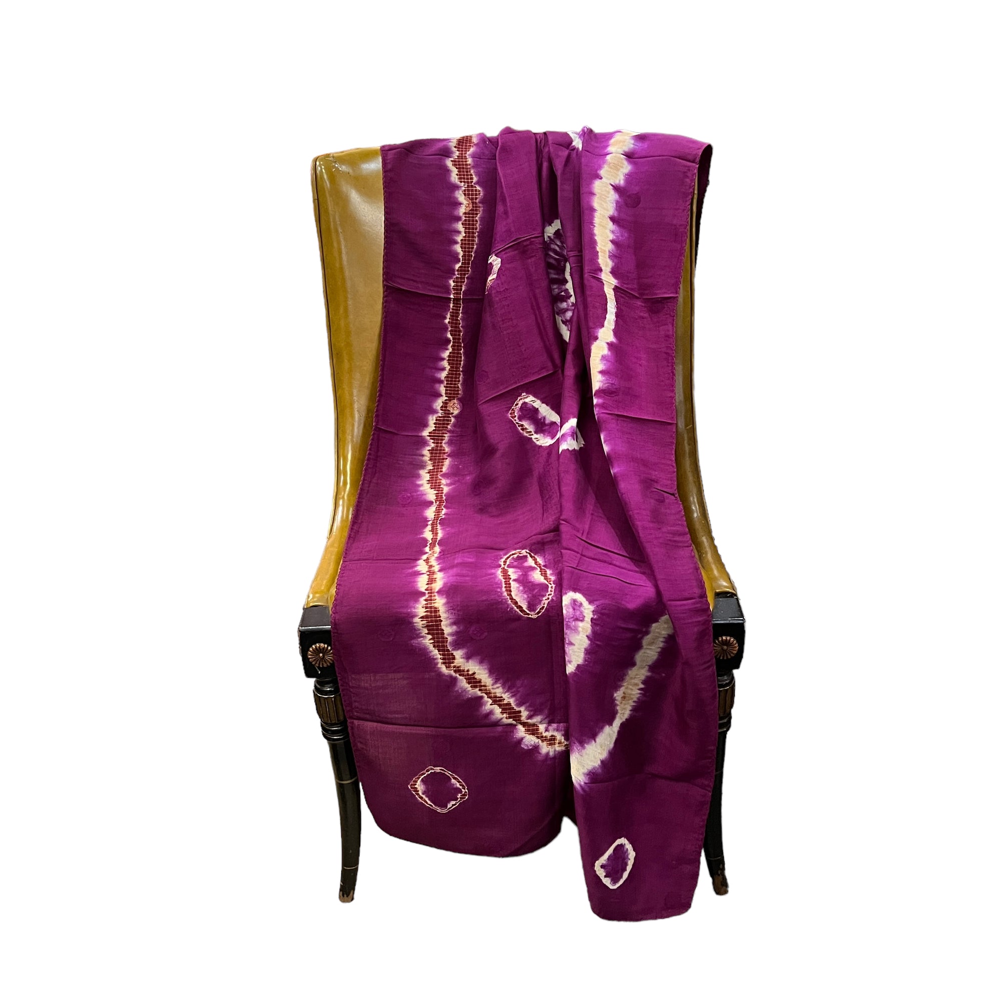 LH Bandhani Pure Silk Scarves-Various - Vintage India NYC
