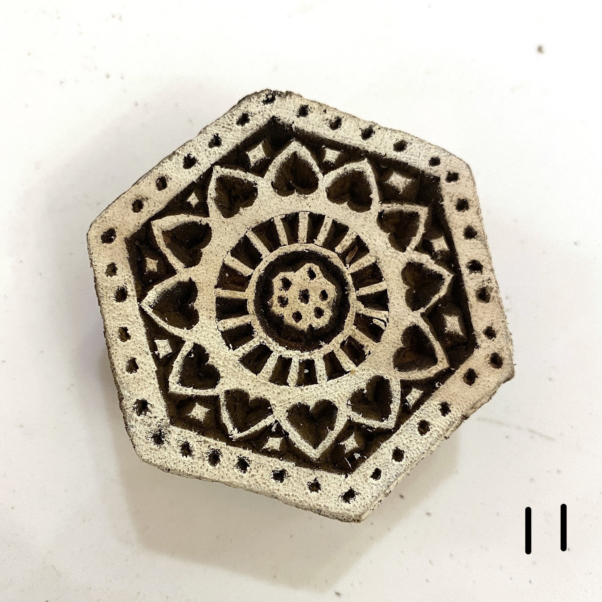 Flower Mandala Wood Blocks for Block Printing-15 styles - Vintage India NYC